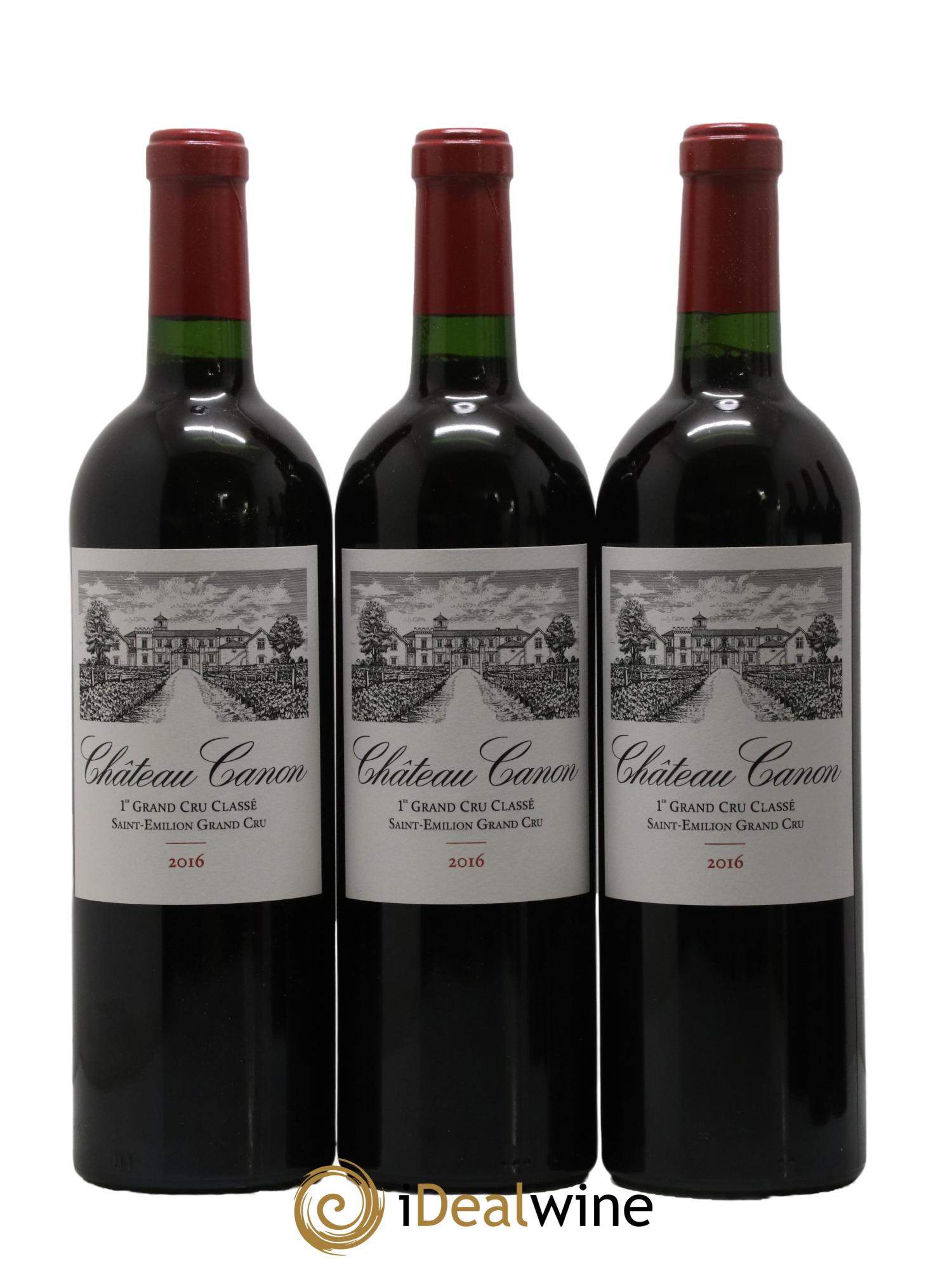 Château Canon 1er Grand Cru Classé B 2016 - Lot of 6 bottles - 1