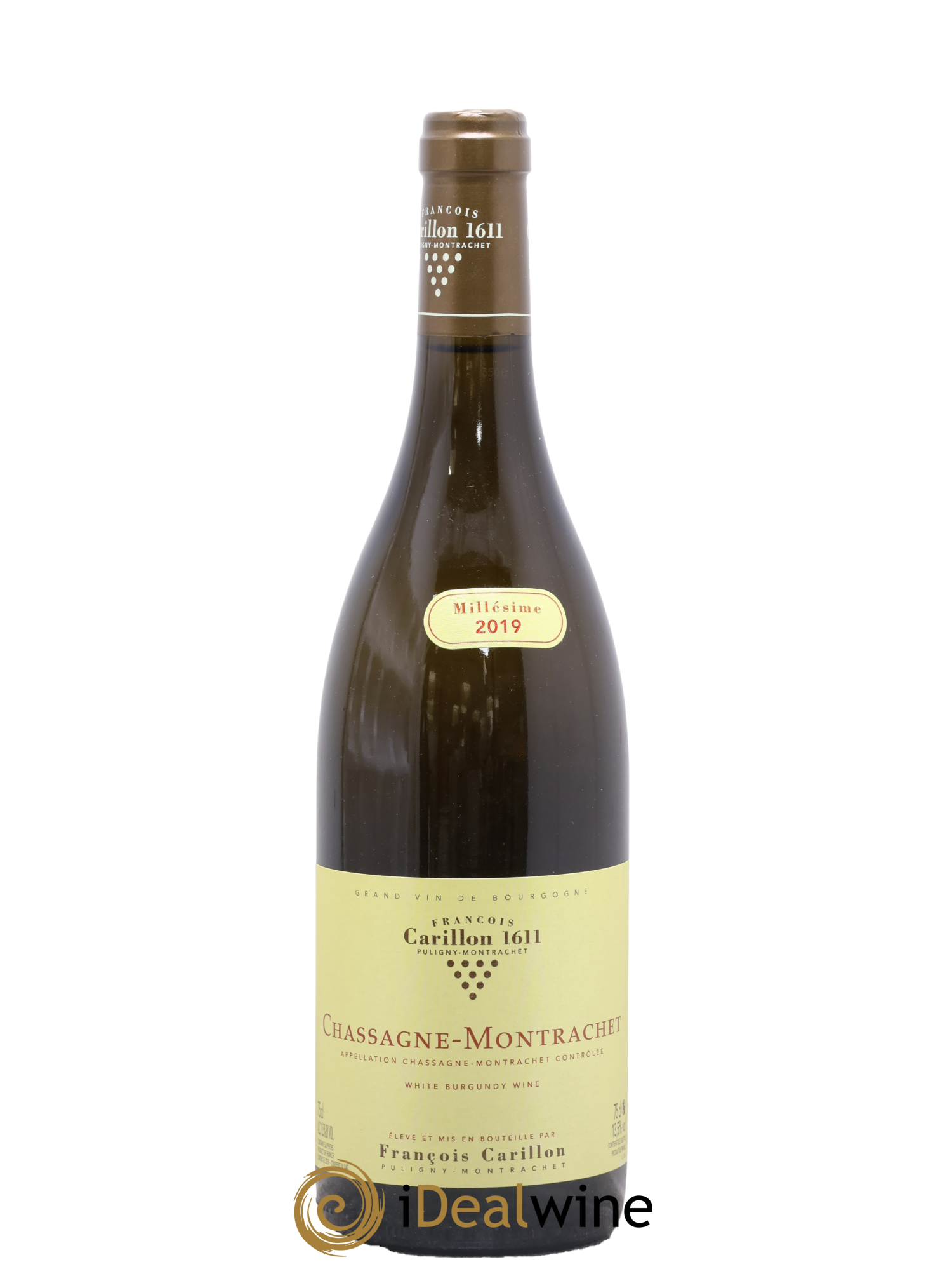 Chassagne-Montrachet François Carillon 2019 - Lot of 1 bottle - 0