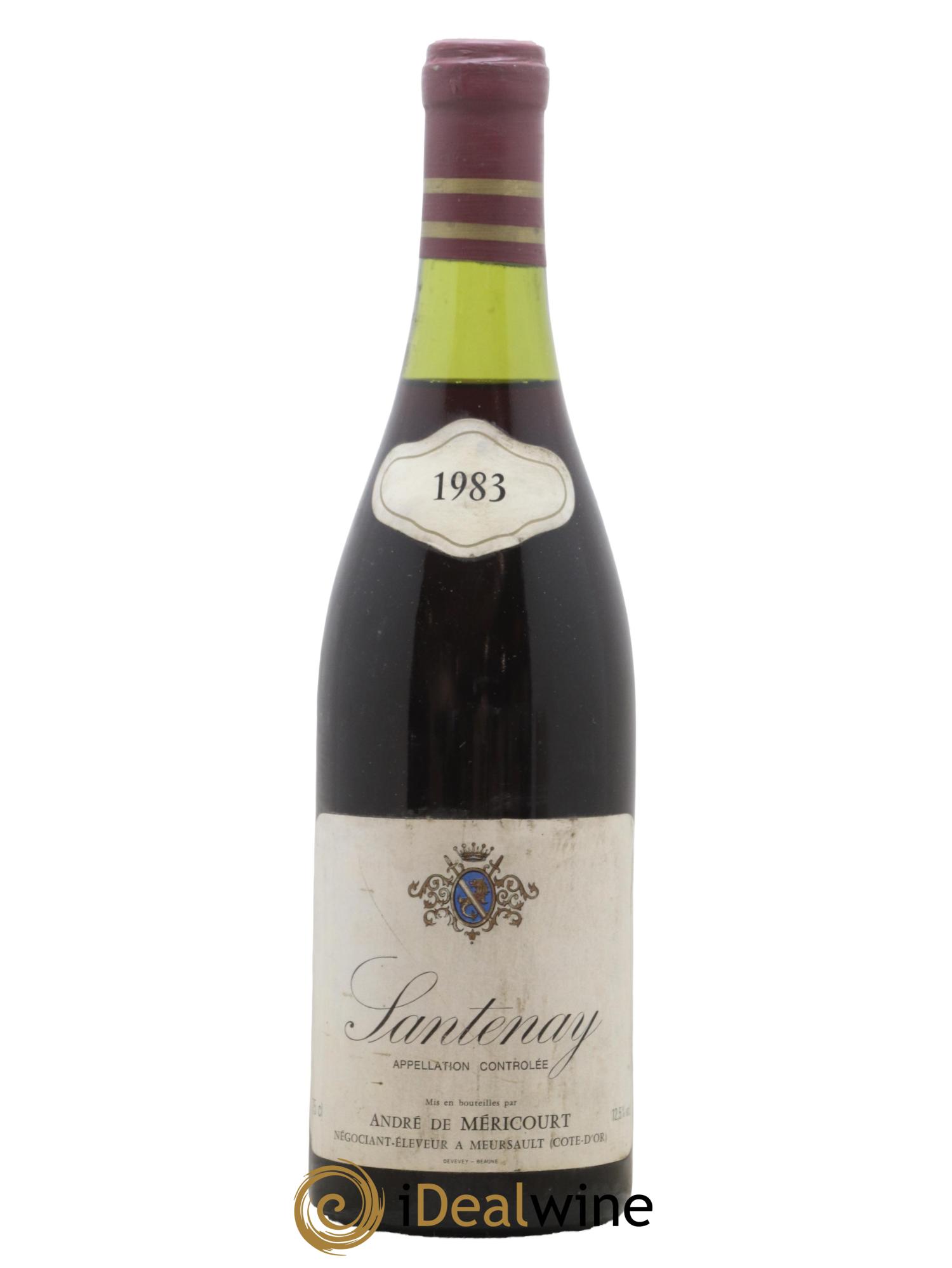 Santenay Domaine Andre Mericourt 1983 - Lot de 1 bouteille - 0