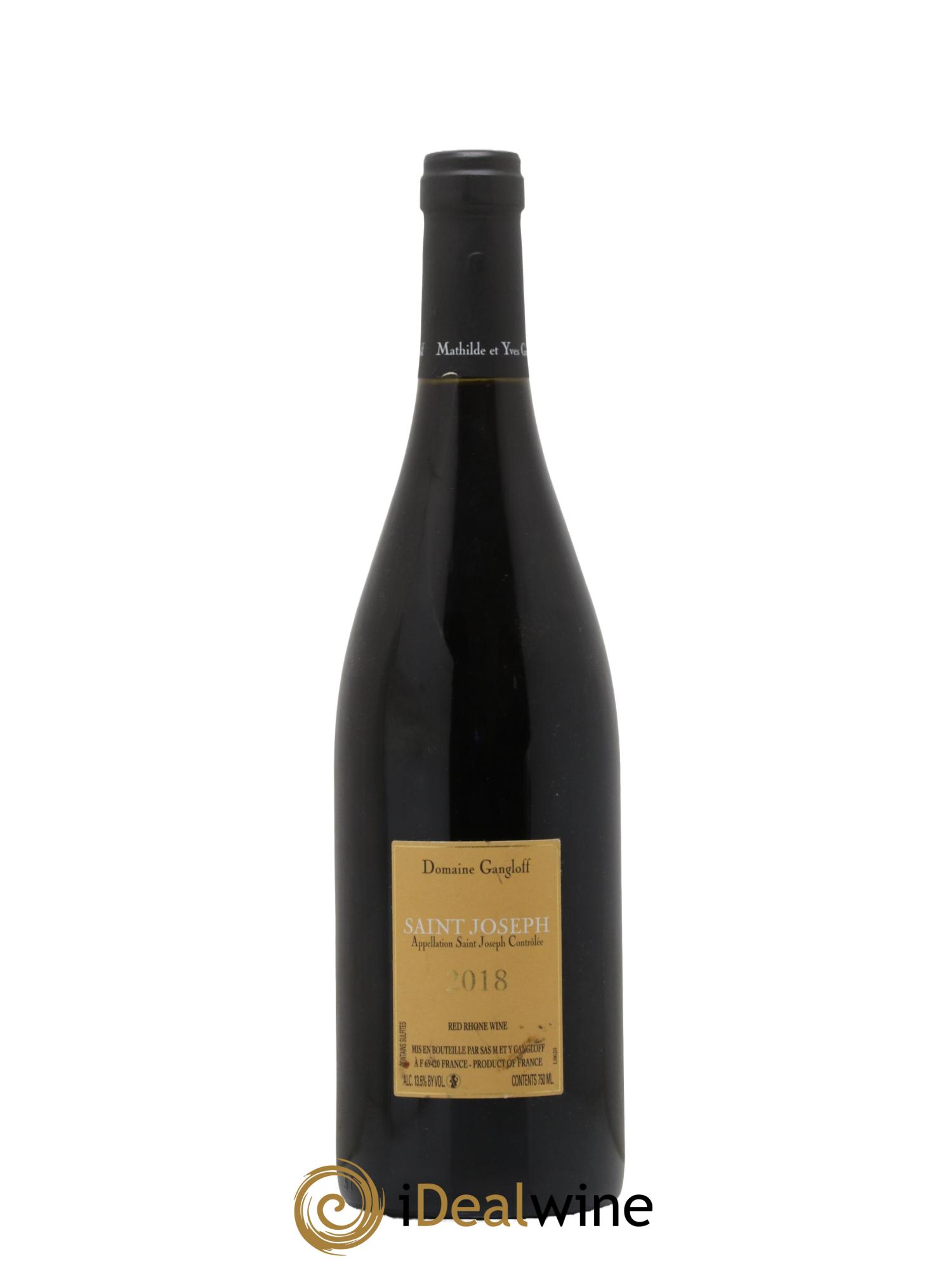 Saint-Joseph Gangloff (Domaine) 2018 - Lot de 1 bouteille - 1