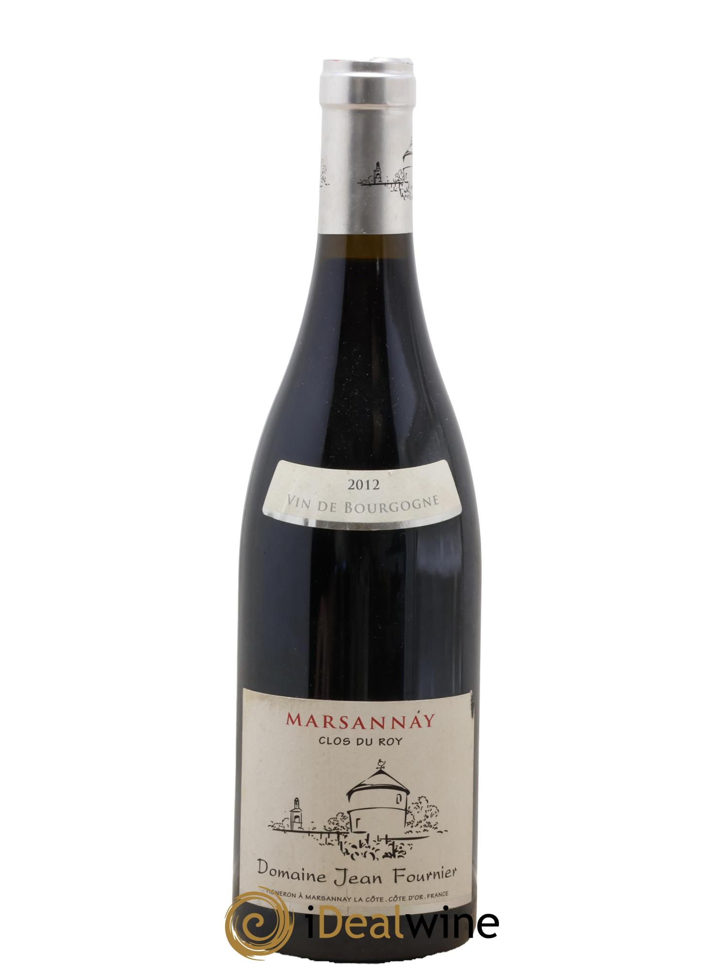 Marsannay Clos du Roy Jean Fournier (Domaine) 2012 - Lot de 1 bouteille - 0