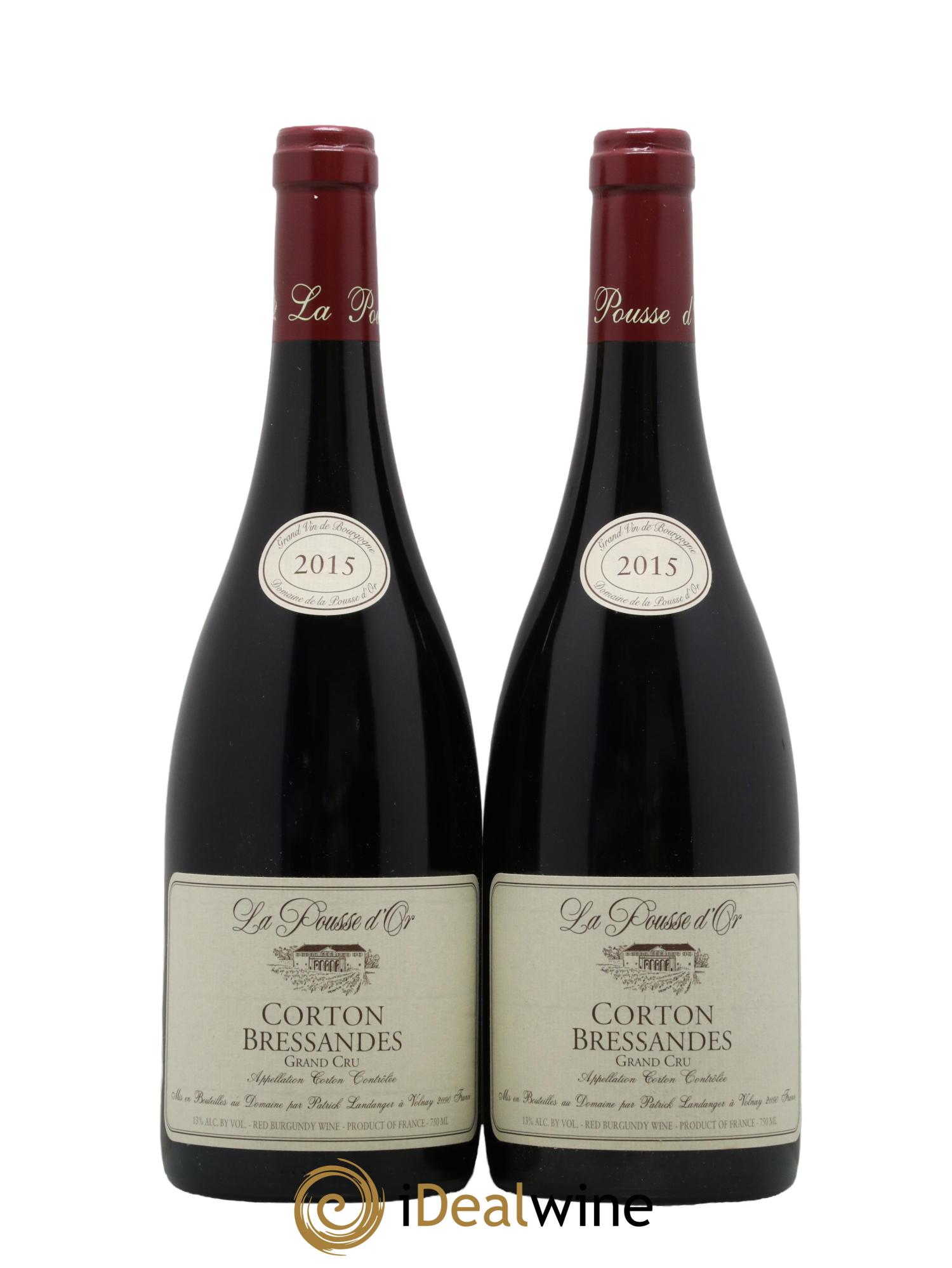 Corton Grand Cru Bressandes La Pousse d'Or (Domaine de) 2015 - Lot de 2 bouteilles - 0