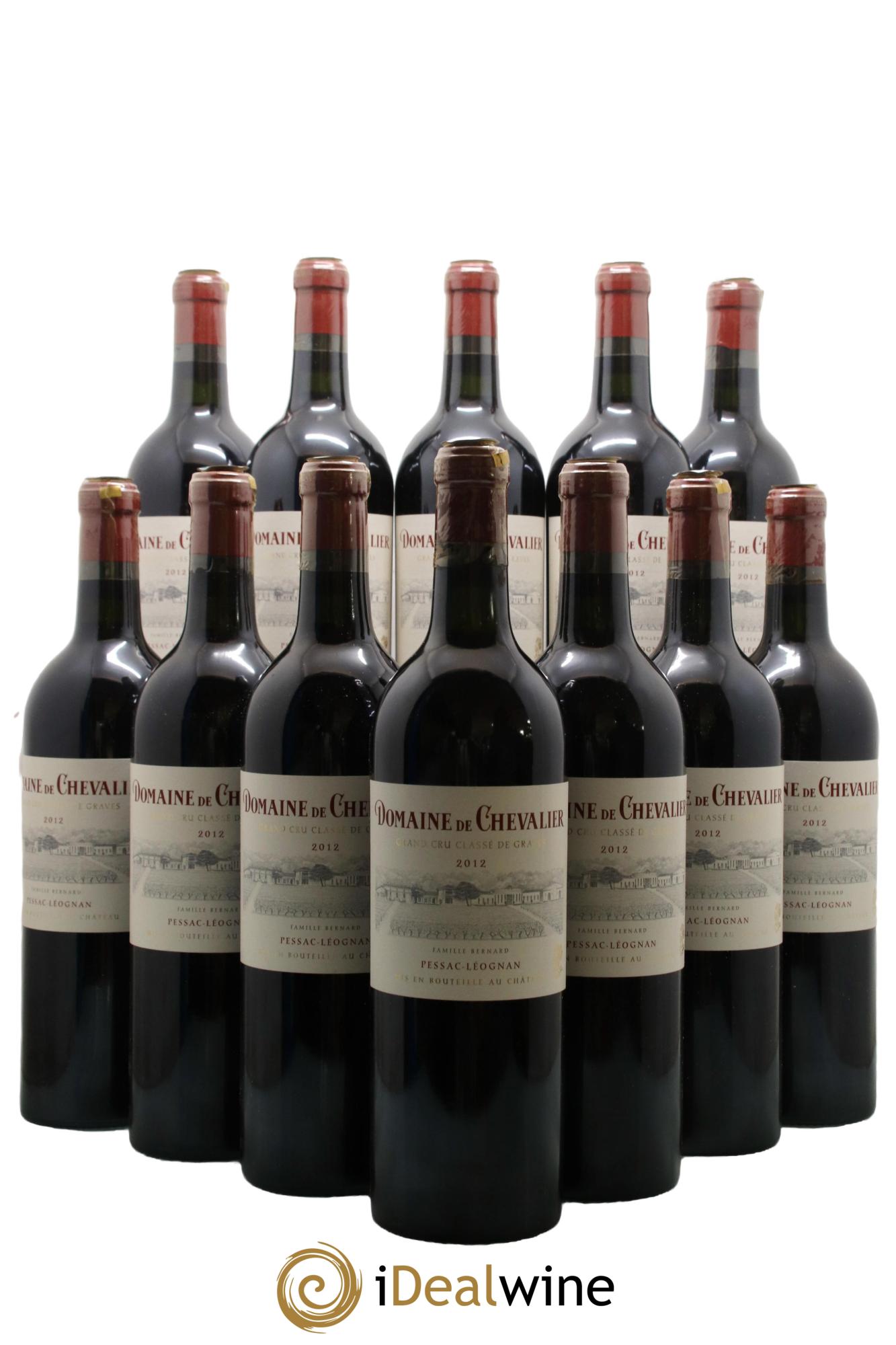 Domaine de Chevalier Cru Classé de Graves 2012 - Lot de 12 bouteilles - 0