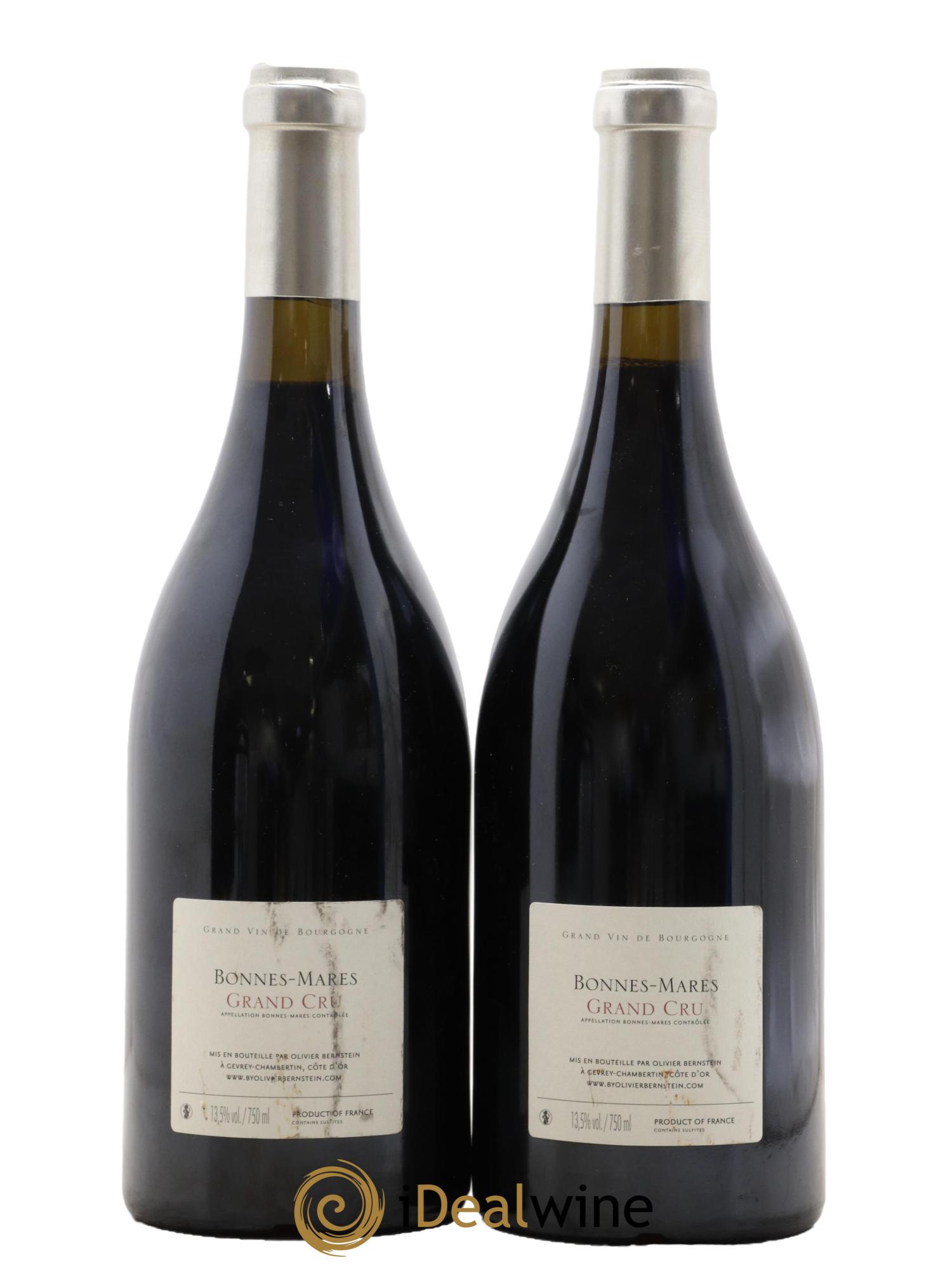 Bonnes-Mares Grand Cru Olivier Bernstein 2010 - Lot de 2 bouteilles - 1