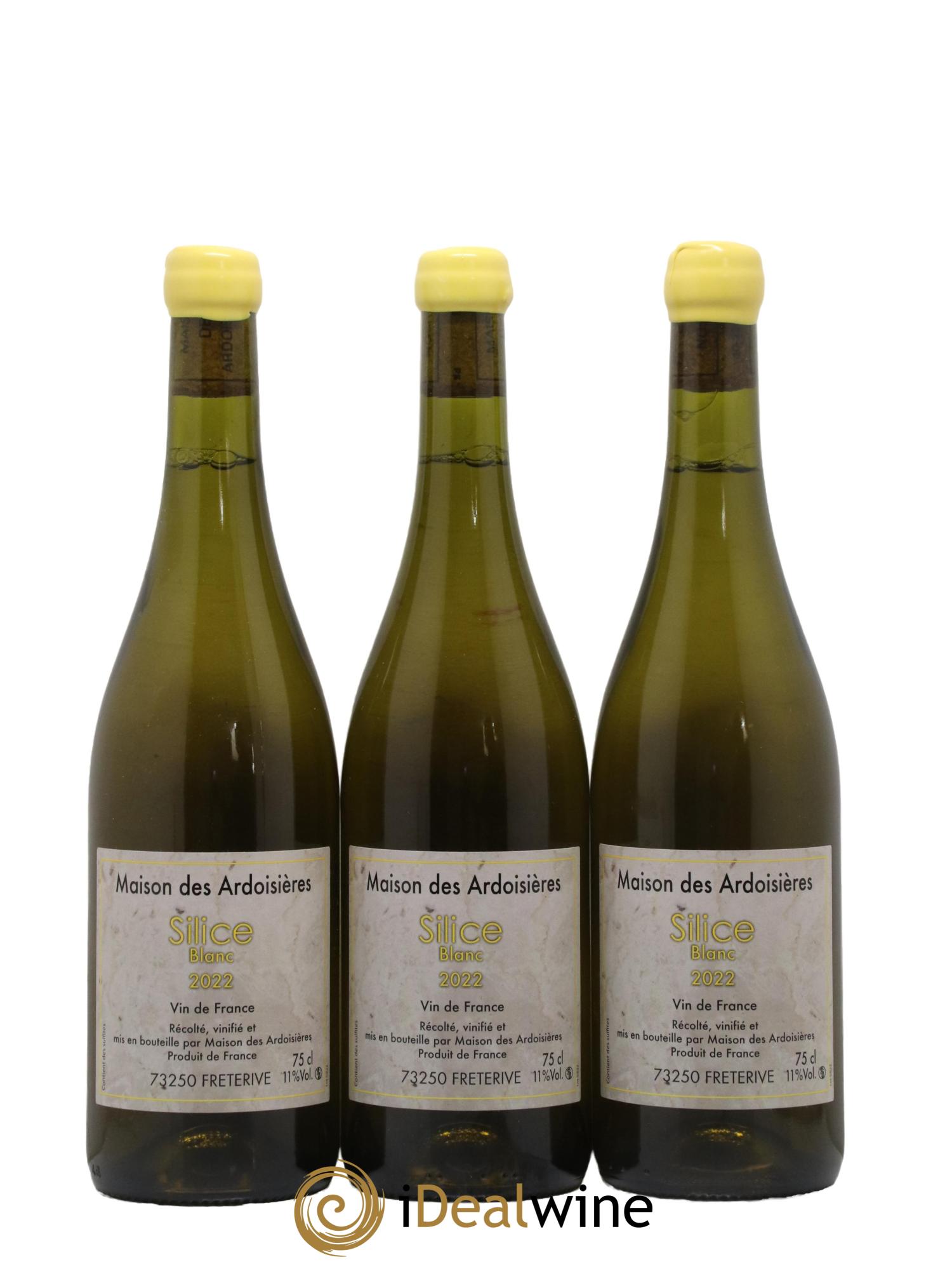 Vin de France Silice Maison des Ardoisières 2022 - Lot de 3 bouteilles - 0