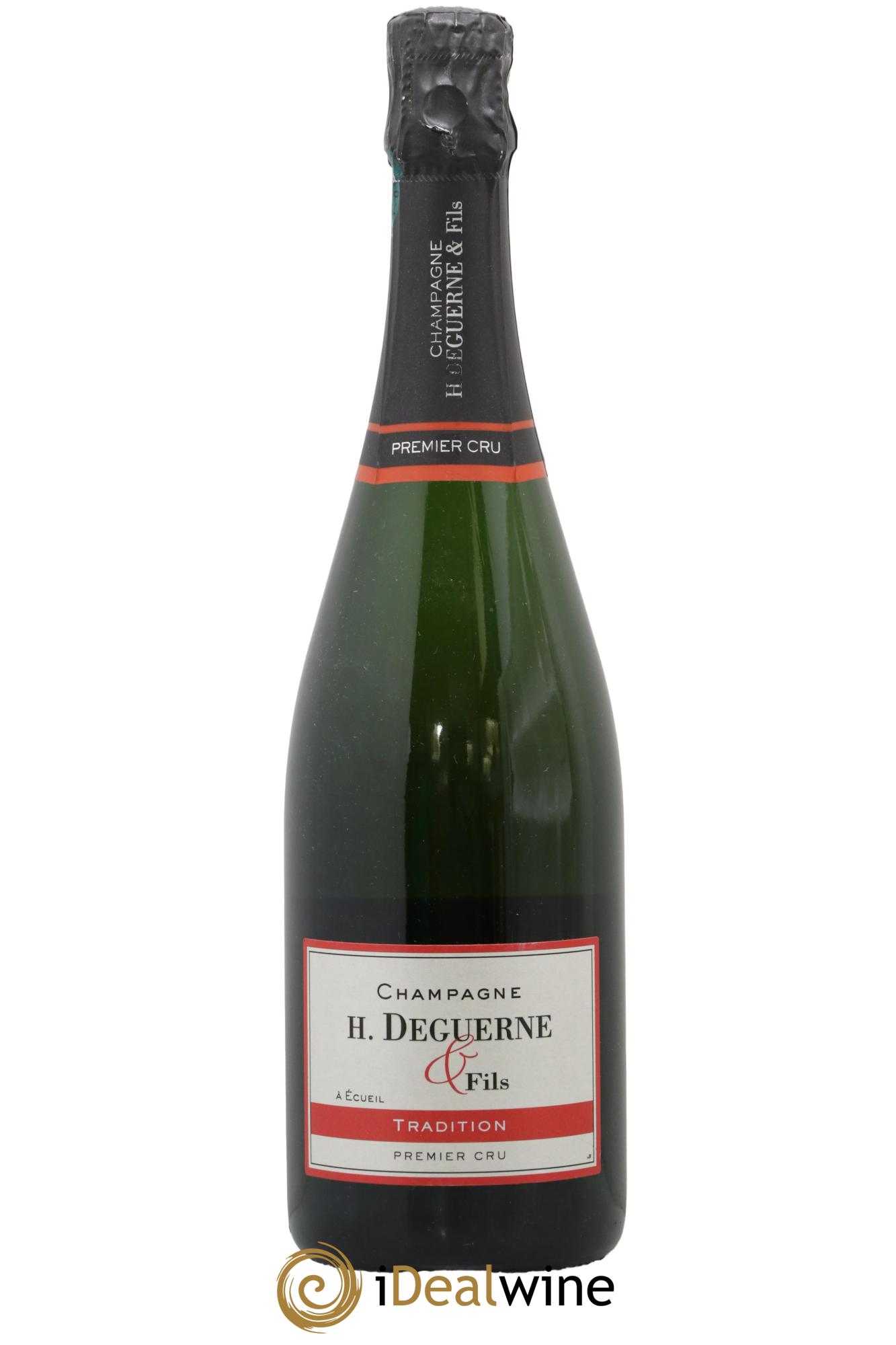 Champagne Tradition 1er cru Deguerne et fils - Lot de 1 bouteille - 0