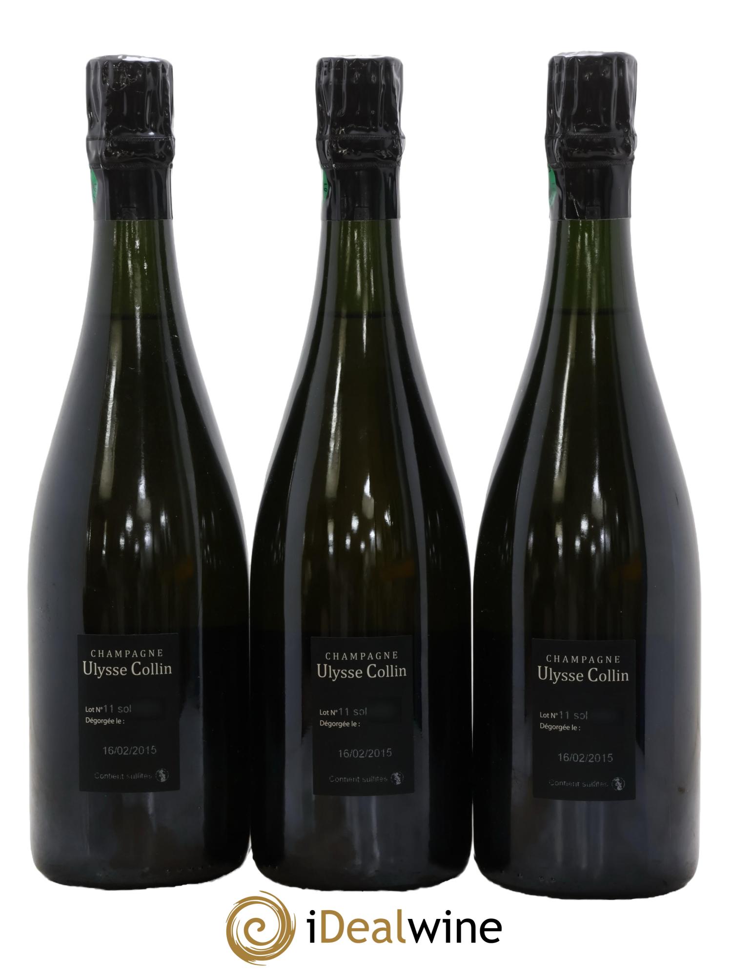 Les Maillons Blanc de Noirs Extra-Brut Ulysse Collin - Lot of 3 bottles - 1
