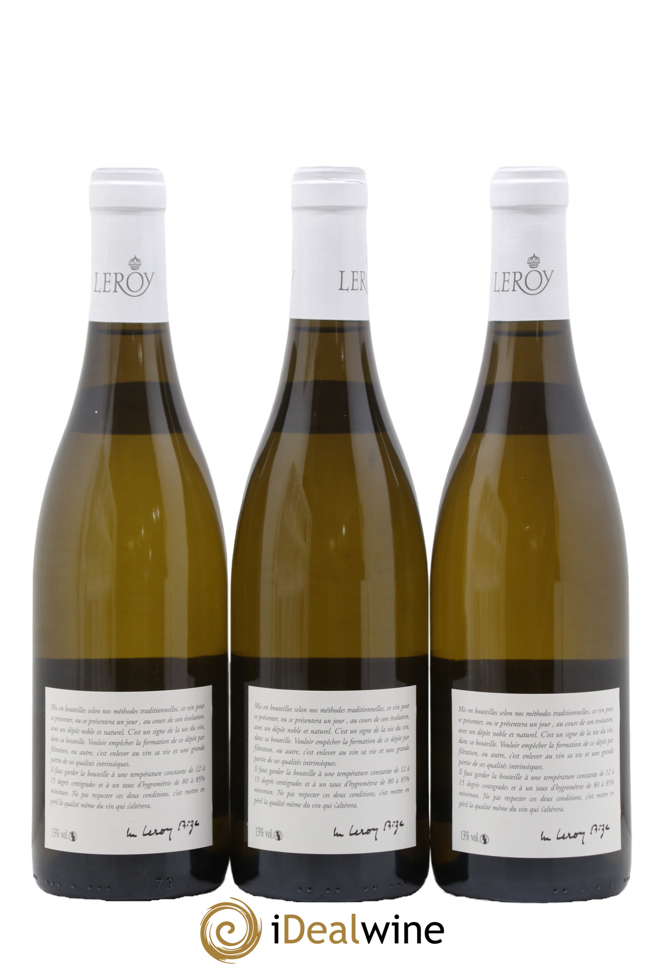 Puligny-Montrachet 1er Cru La Garenne Leroy SA 2011 - Lot of 3 bottles - 1