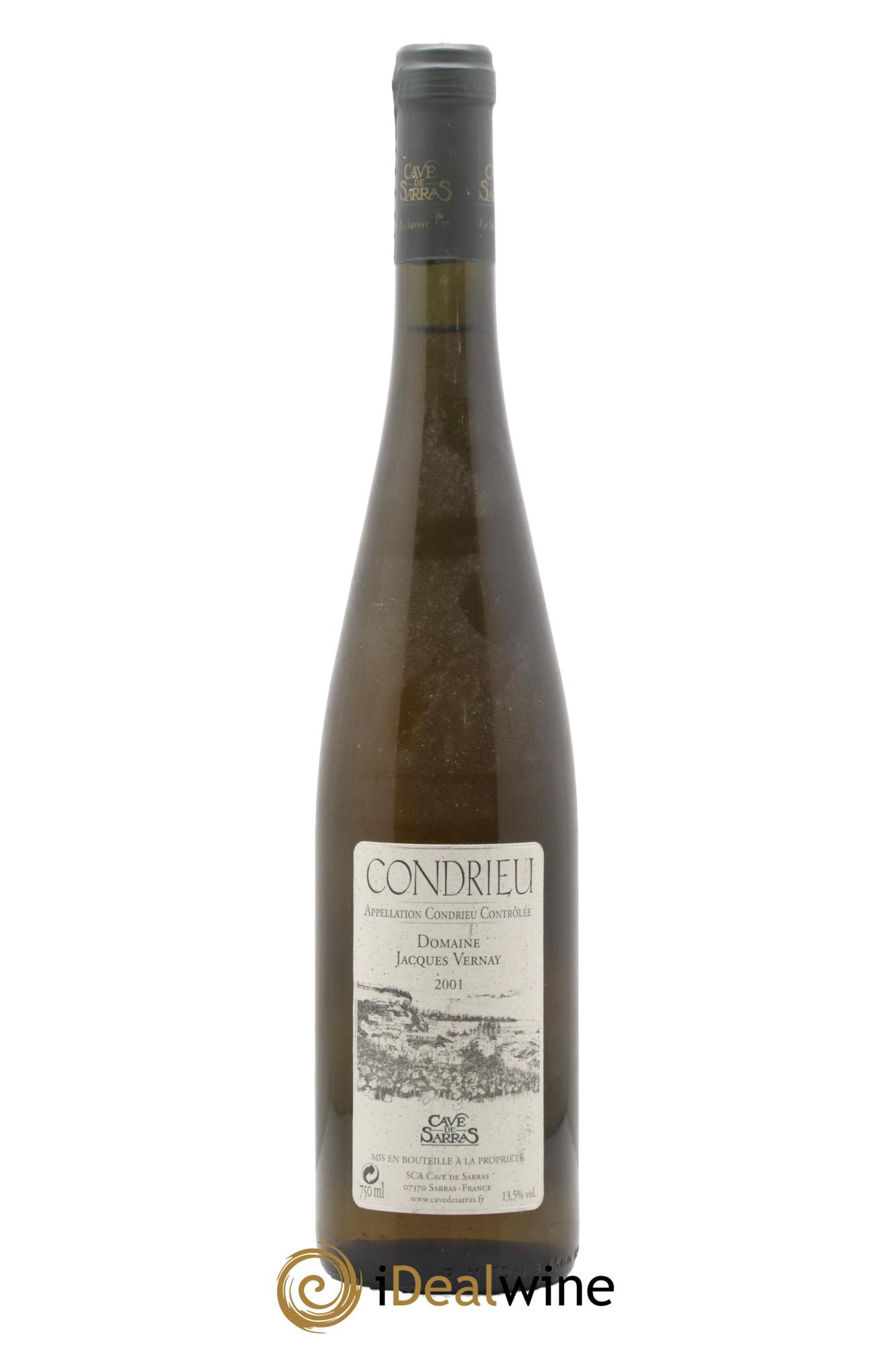 Condrieu Jacques Vernay 2001 - Lot of 1 bottle - 0