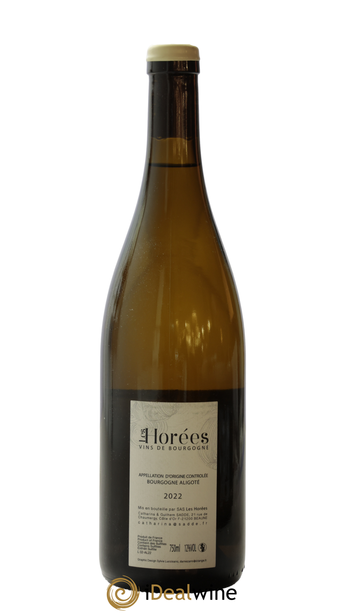 Bourgogne Aligoté En Coulezain Les Horées 2022 - Posten von 1 Flasche - 1