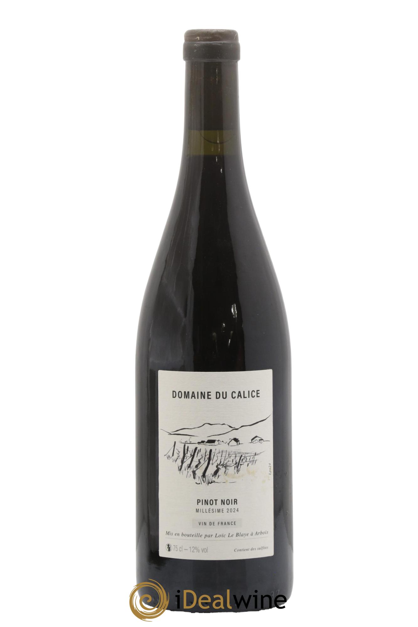 Vin de France Pinot Noir Calice (Domaine du) 2024 - Posten von 1 Flasche - 0