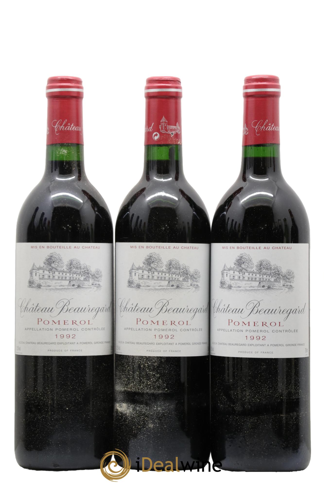 Château Beauregard 1992 - Lot de 12 bouteilles - 2