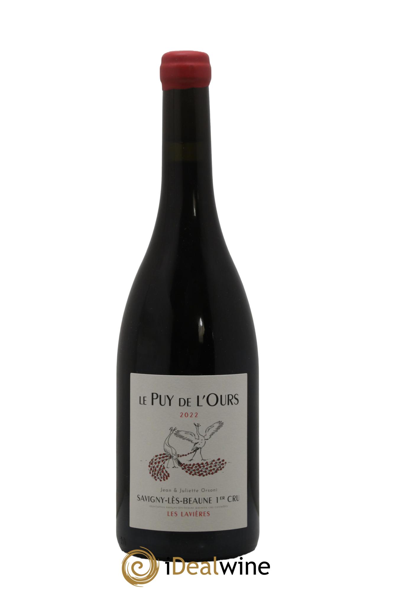 Savigny-lès-Beaune 1er Cru Les Lavières Le Puy de l'ours 2022 - Lot of 1 bottle - 0