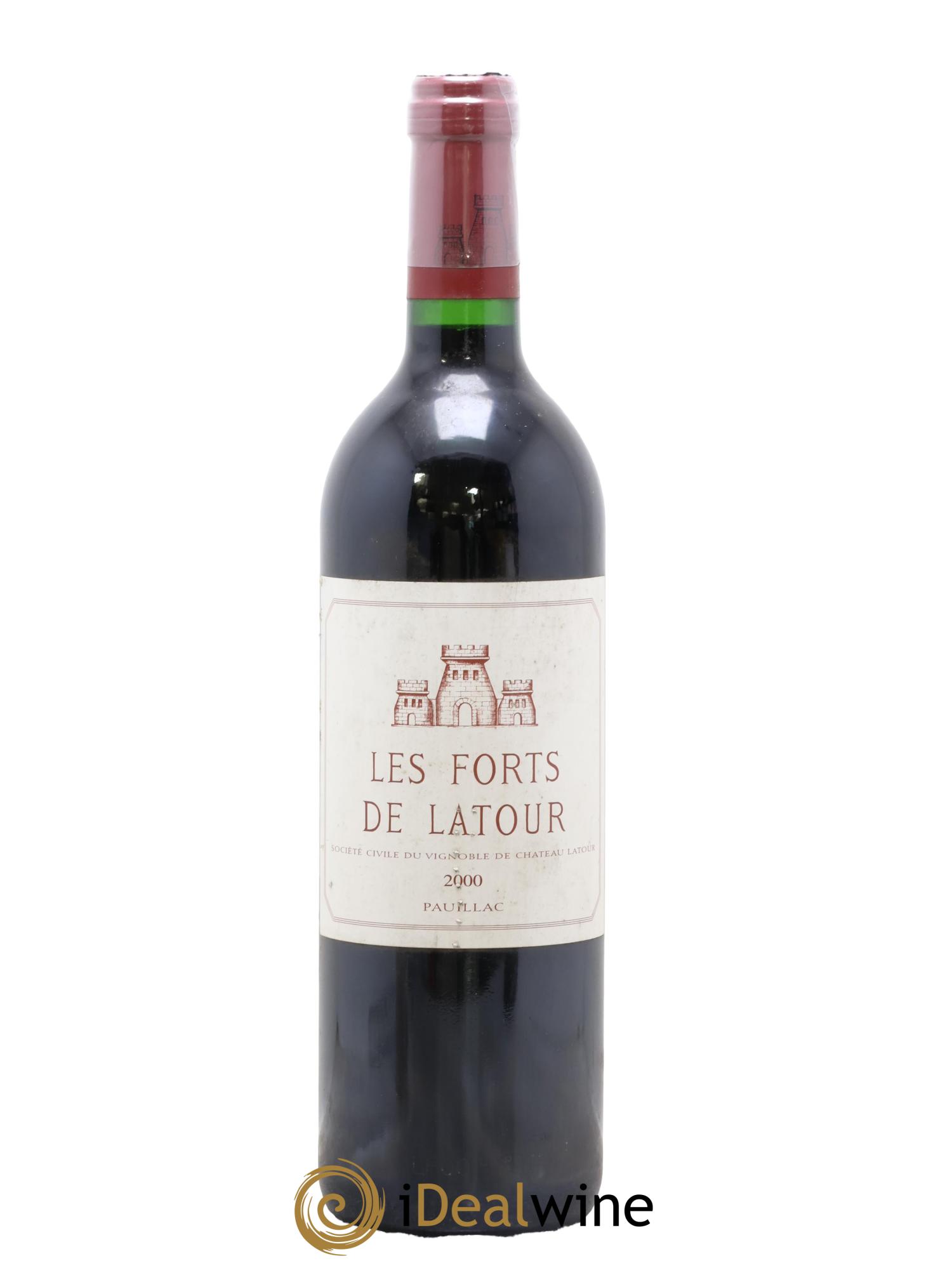 Les Forts de Latour Second Vin 2000 - Lot de 1 bouteille - 0