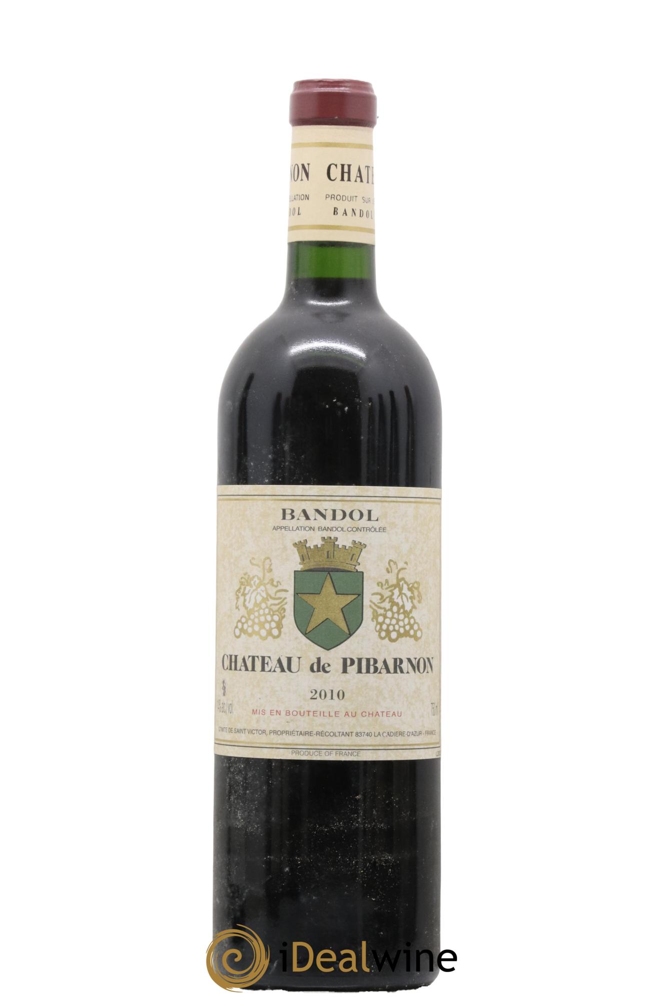 Bandol Château de Pibarnon Comte de Saint-Victor 2010 - Lot de 1 bouteille - 0