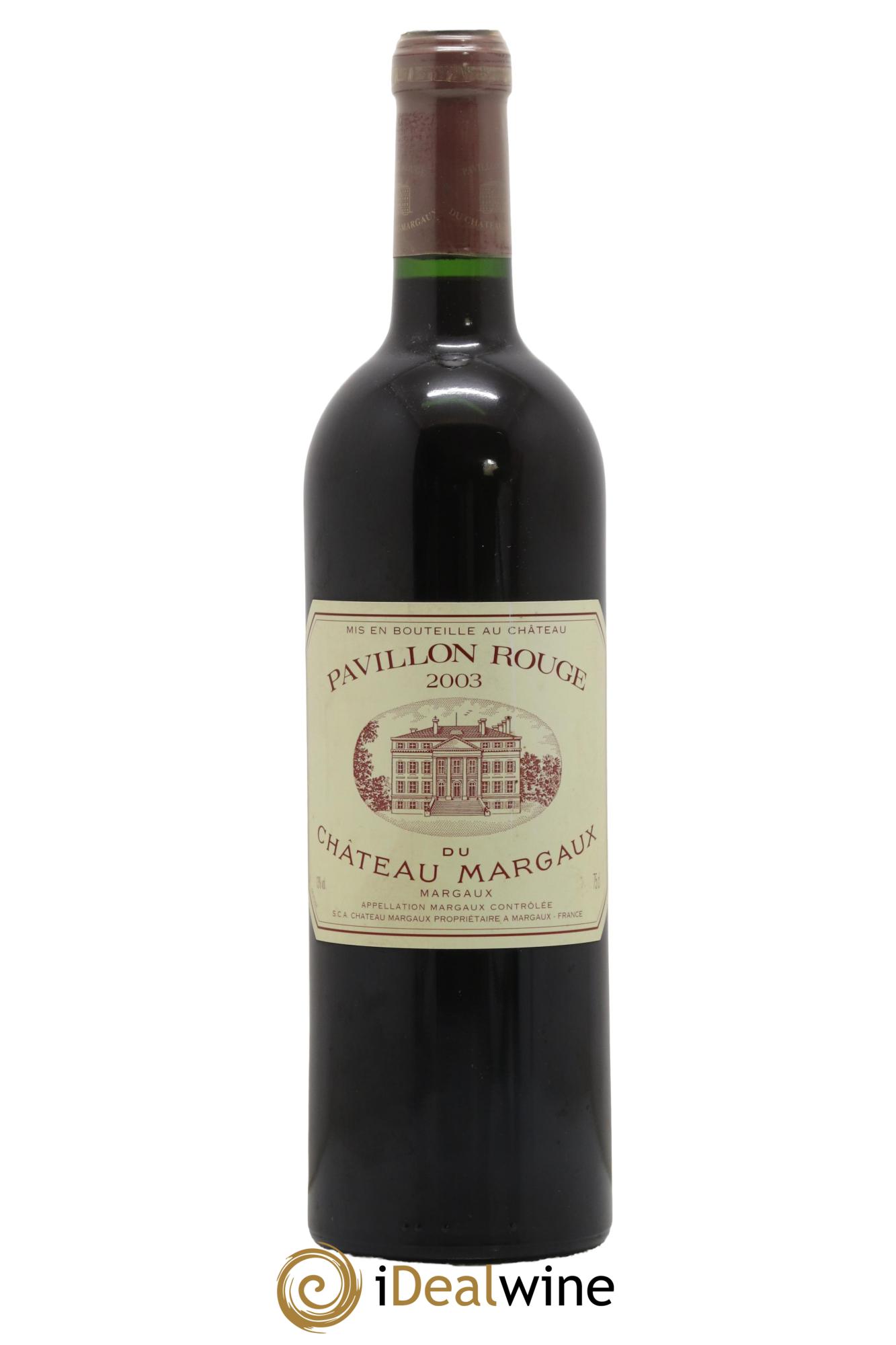 Pavillon Rouge du Château Margaux Second Vin 2003 - Lot de 1 bouteille - 0