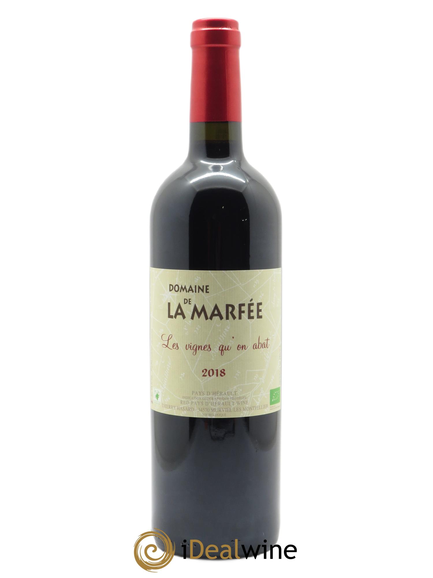 IGP Pays de l'Hérault Vignes qu'on abat  Domaine de la Marfée  2018 - Lotto di 1 bottiglia - 0