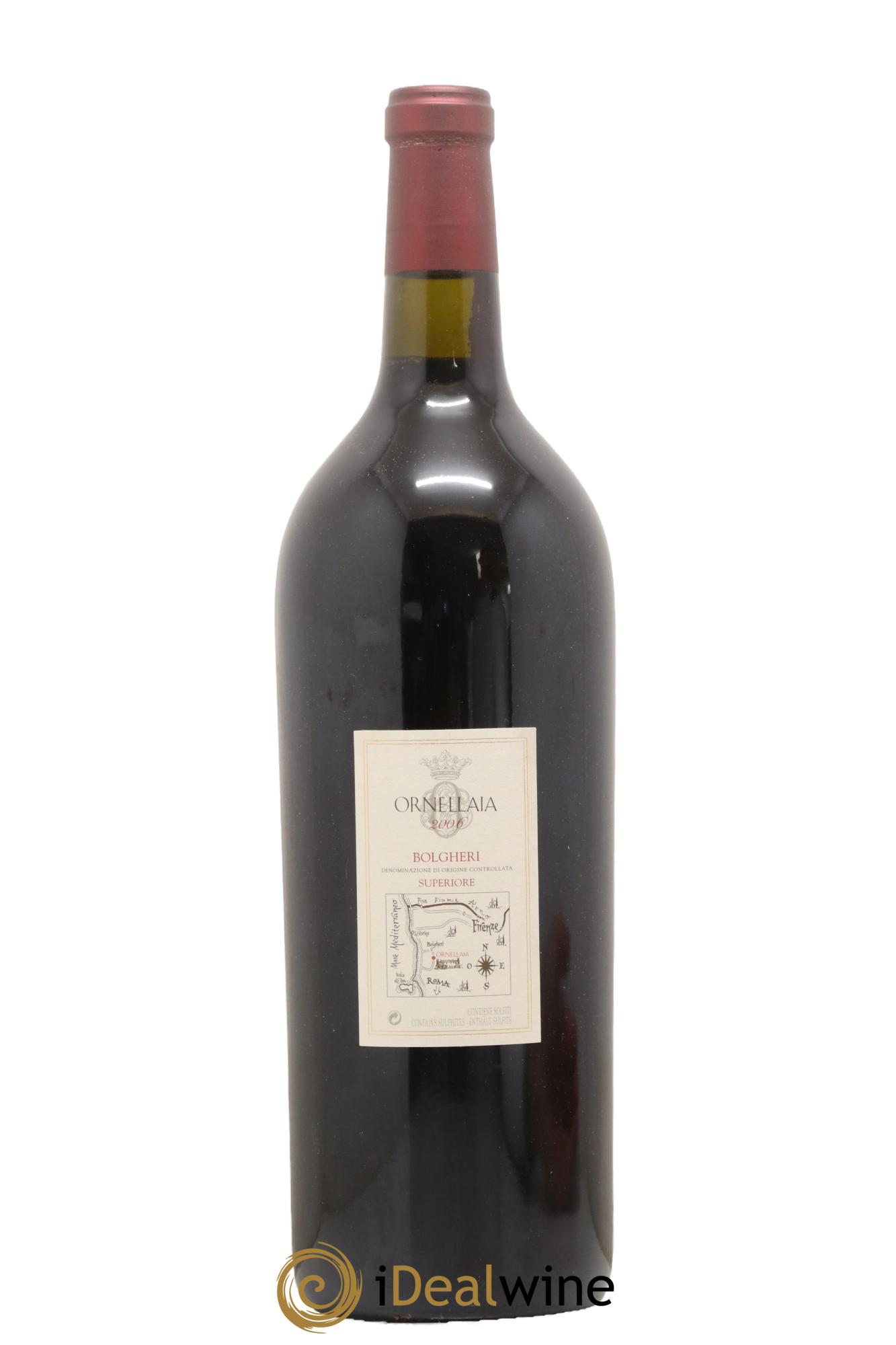 Bolgheri DOC Superiore Ornellaia Tenuta Dell'Ornellaia - Frescobaldi 2006 - Lot de 1 magnum - 2