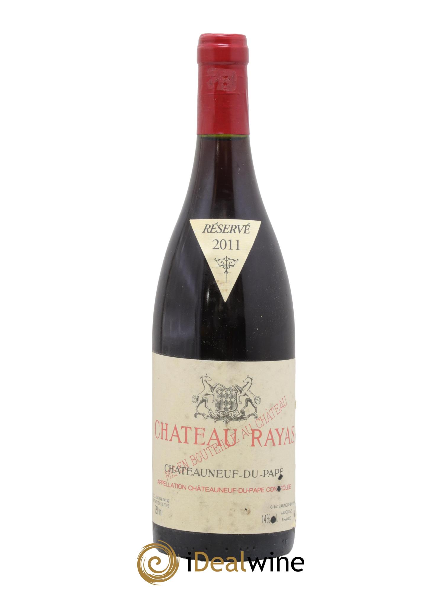 Châteauneuf-du-Pape Château Rayas Emmanuel Reynaud 2011 - Lot de 1 bouteille - 0
