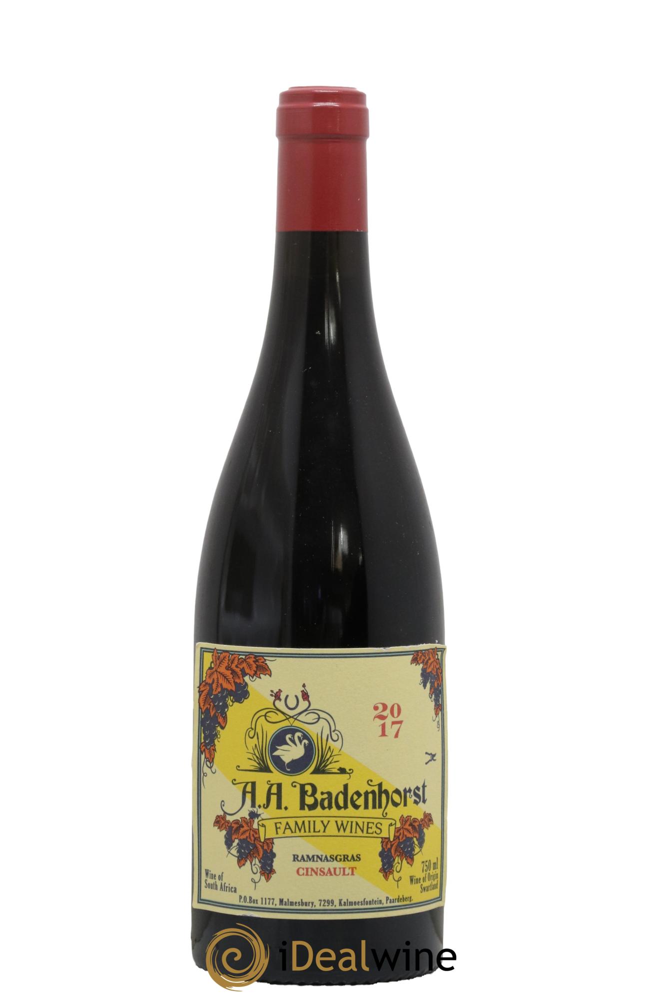 Swartland AA. Badenhorst Family Wines Ramnasgras 2017 - Posten von 1 Flasche - 0