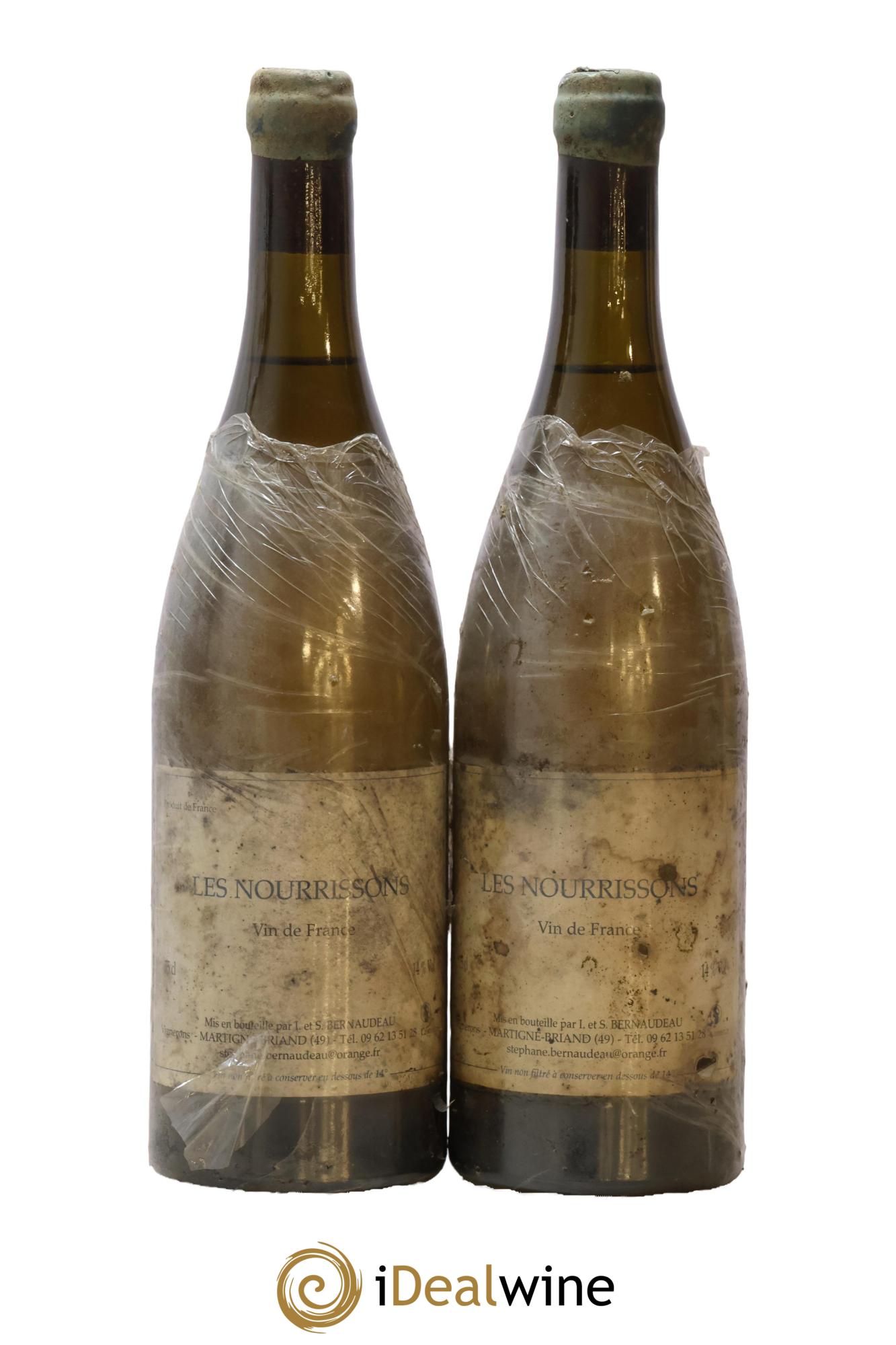 Vin de France Les Nourrissons Stéphane Bernaudeau 2010 - Posten von 2 Flaschen - 0