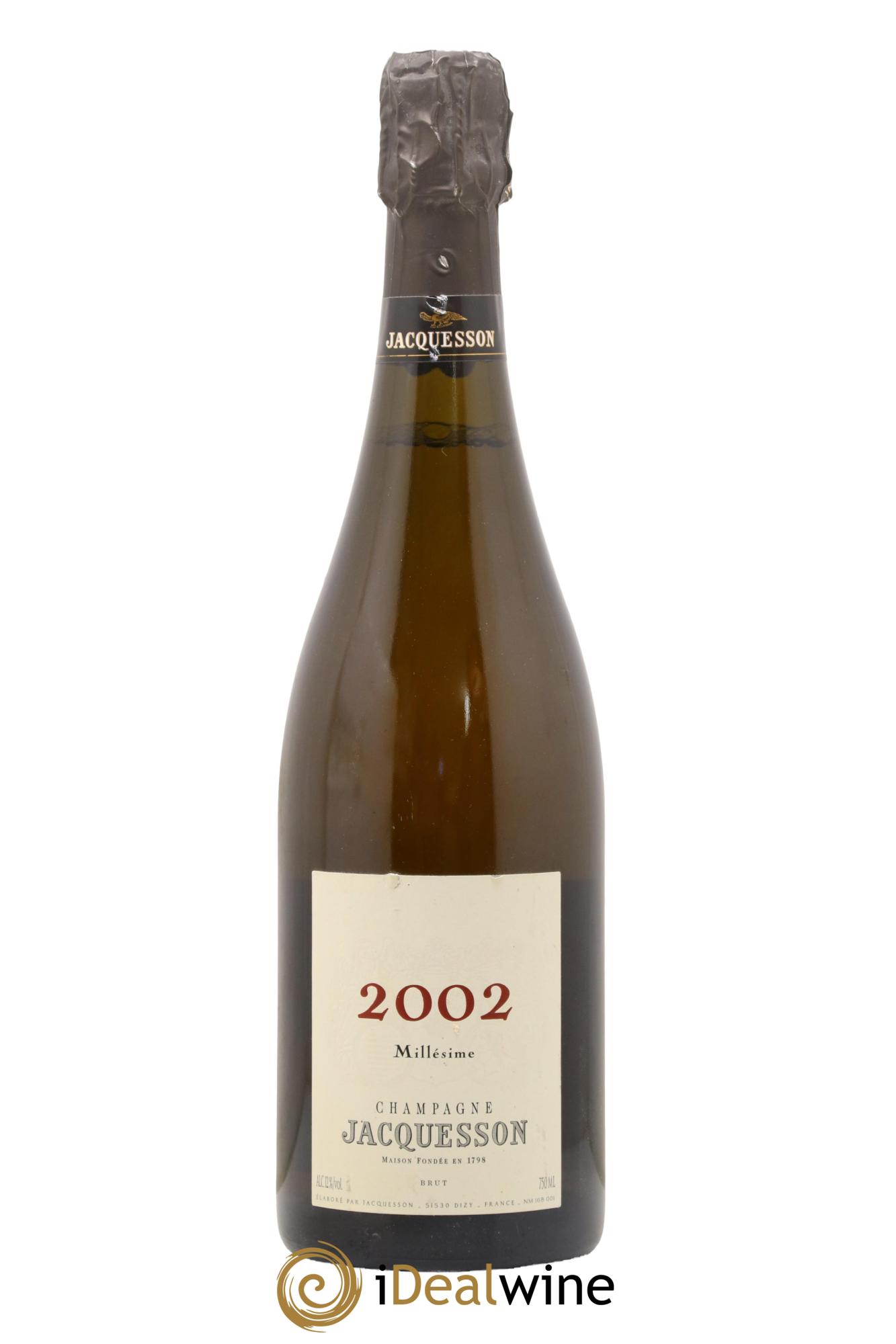 Millésimé Jacquesson 2002 - Posten von 1 Flasche - 0
