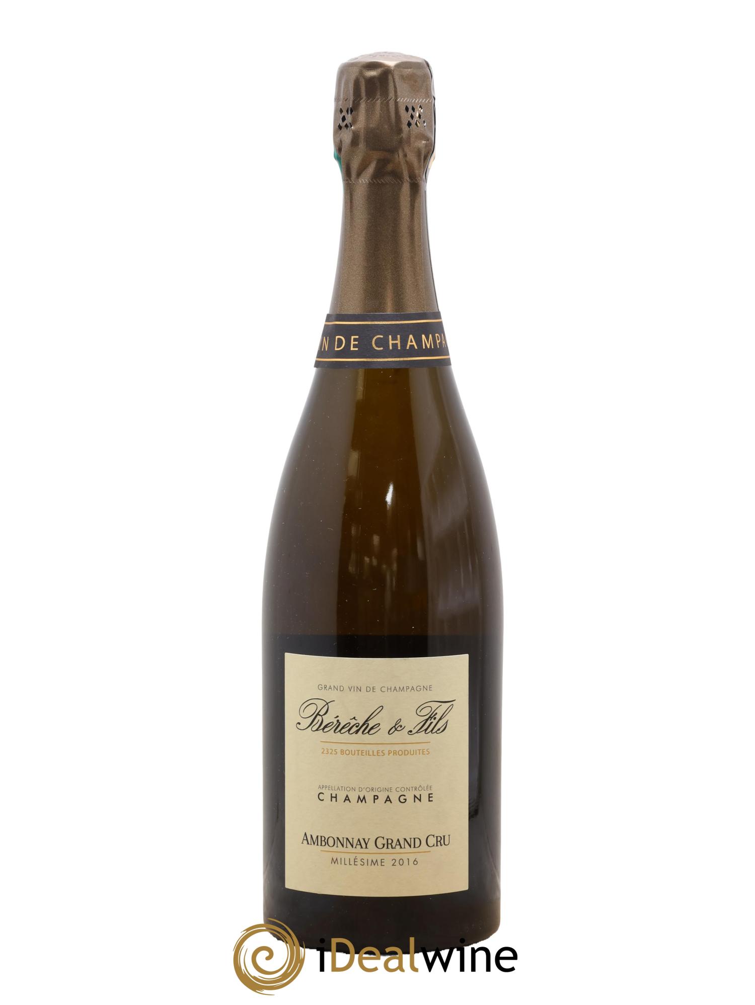 Ambonnay Grand Cru Extra-Brut Bérêche et Fils 2016 - Lot de 1 bouteille - 0