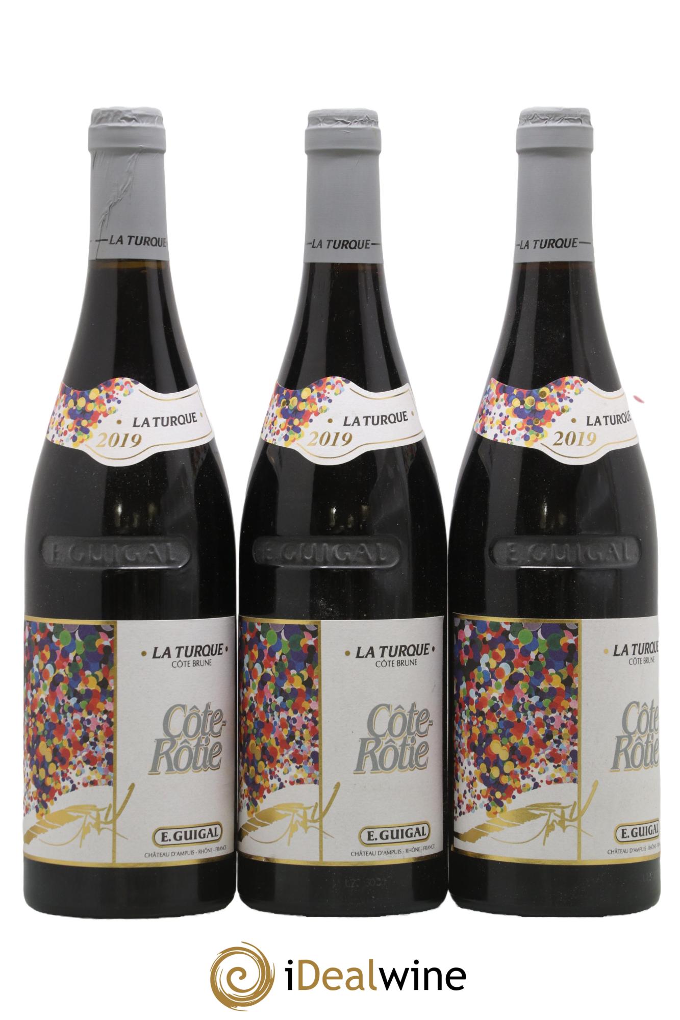 Côte-Rôtie La Turque Guigal 2019 - Lot de 3 bouteilles - 0