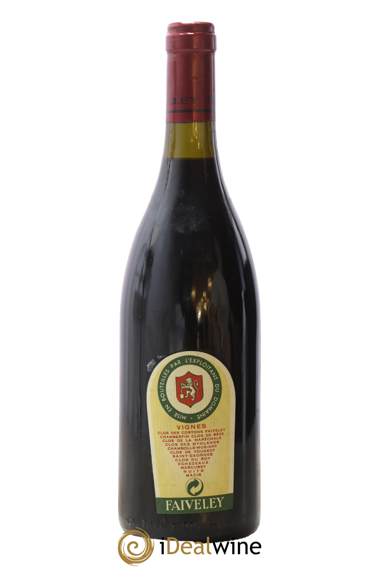 Chambertin Clos de Bèze Grand Cru Faiveley 1997 - Posten von 1 Flasche - 1