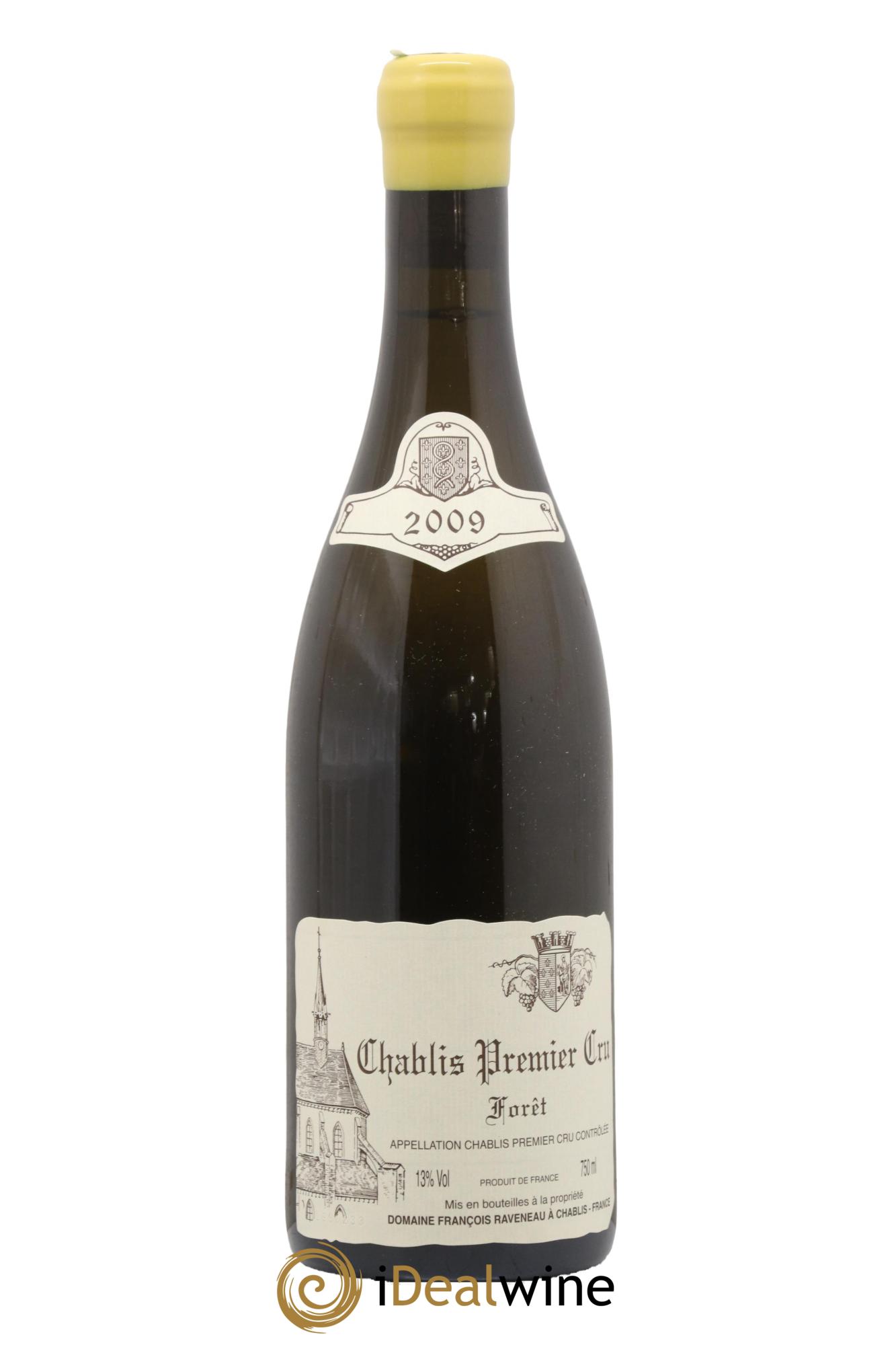 Chablis 1er Cru Forêt Raveneau (Domaine) 2009 - Lot de 1 bouteille - 0