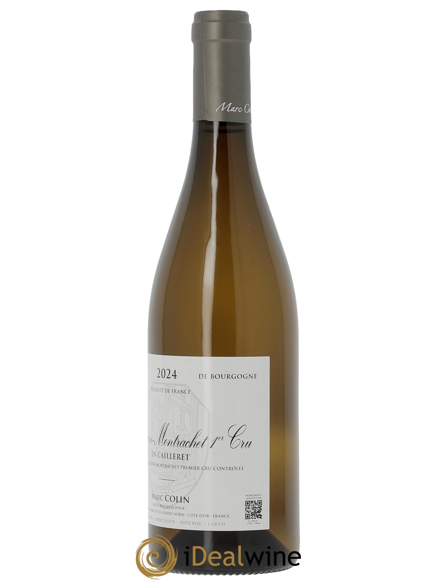 Chassagne-Montrachet 1er Cru Les Caillerets Marc Colin & Fils  2024 - Lotto di 1 bottiglia - 1
