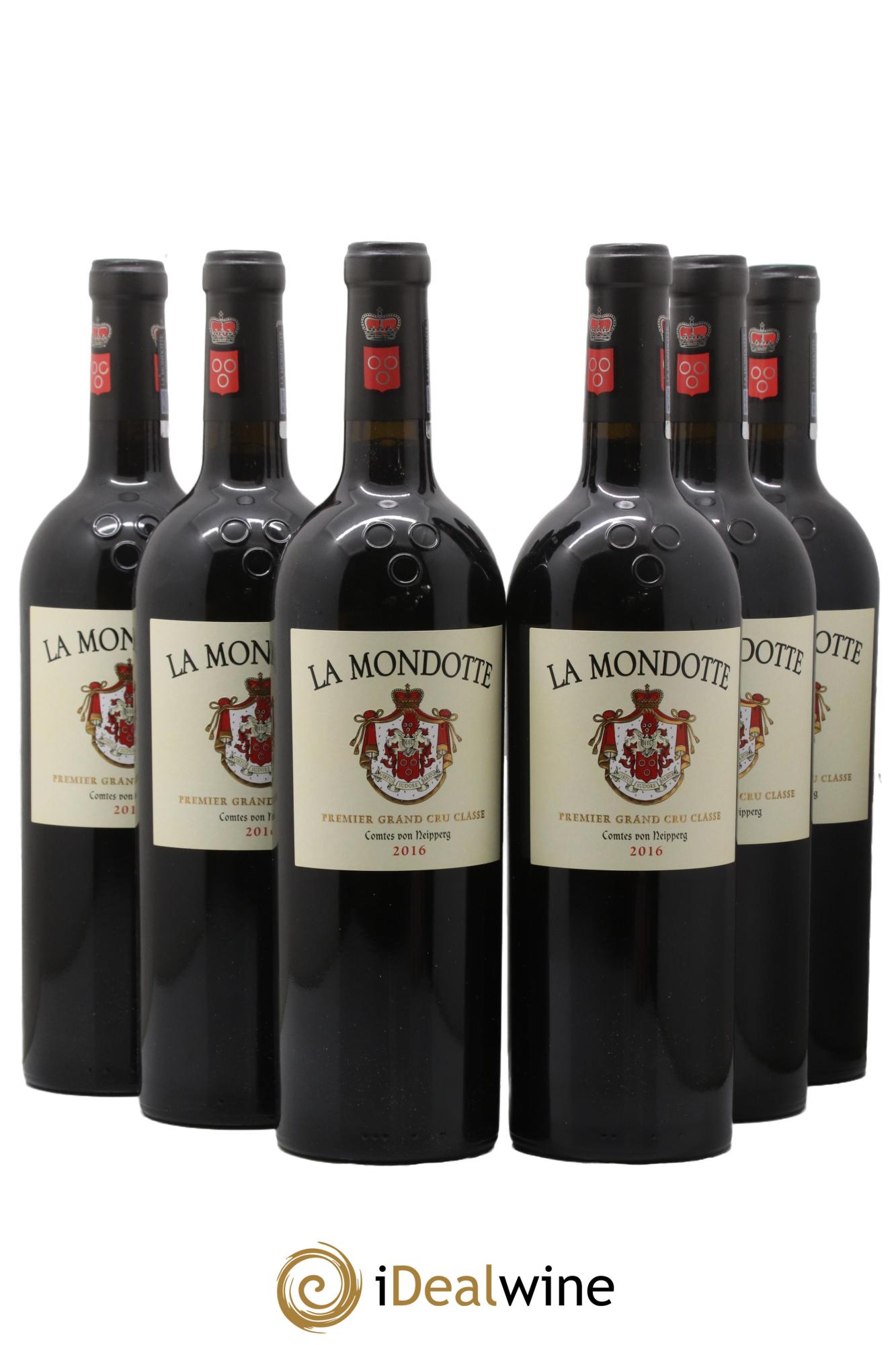 La Mondotte 1er Grand Cru Classé B depuis 2012 2016 - Lot de 6 bouteilles - 0