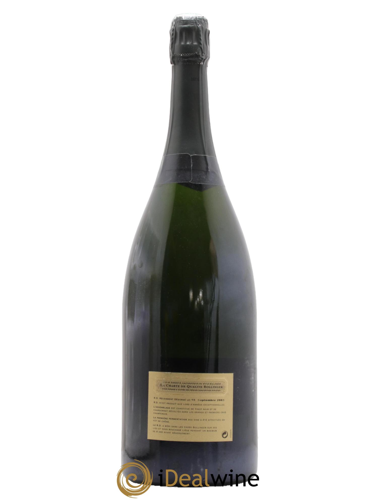 R.D. Extra-Brut Bollinger 1988 - Lotto di 1 magnum - 1