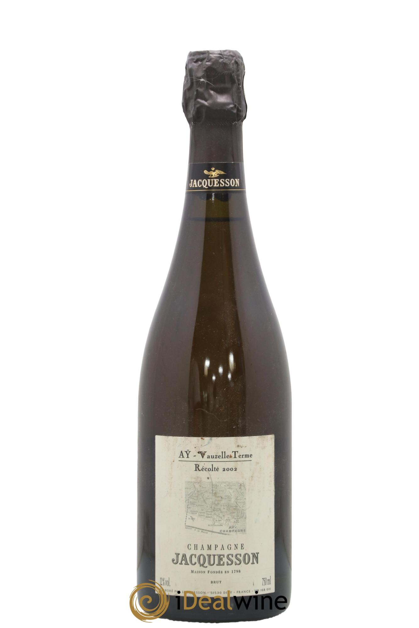 Aÿ Vauzelle Terme Extra-Brut Jacquesson 2002 - Posten von 1 Flasche - 0