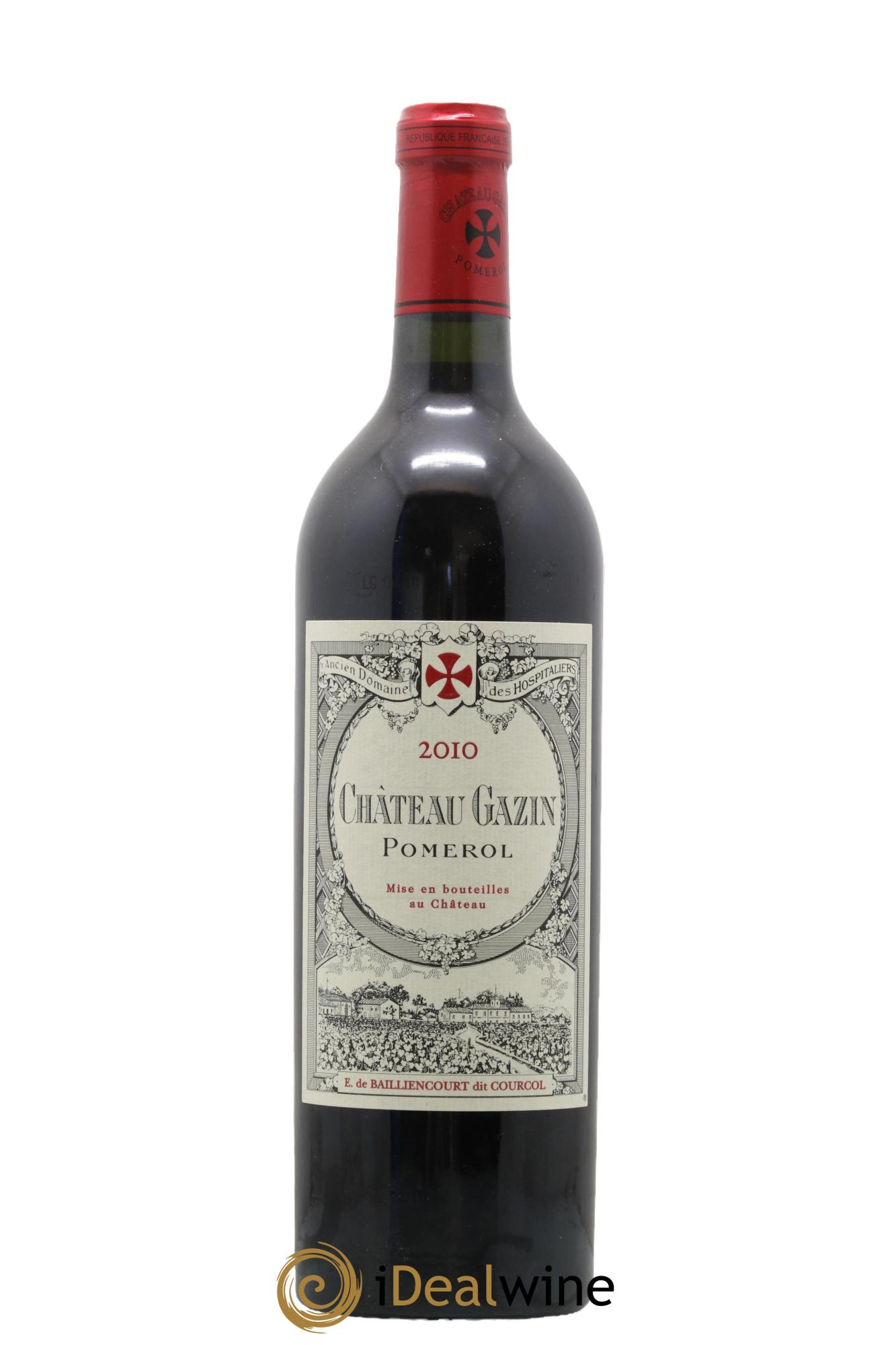 Château Gazin 2010 - Posten von 1 Flasche - 0