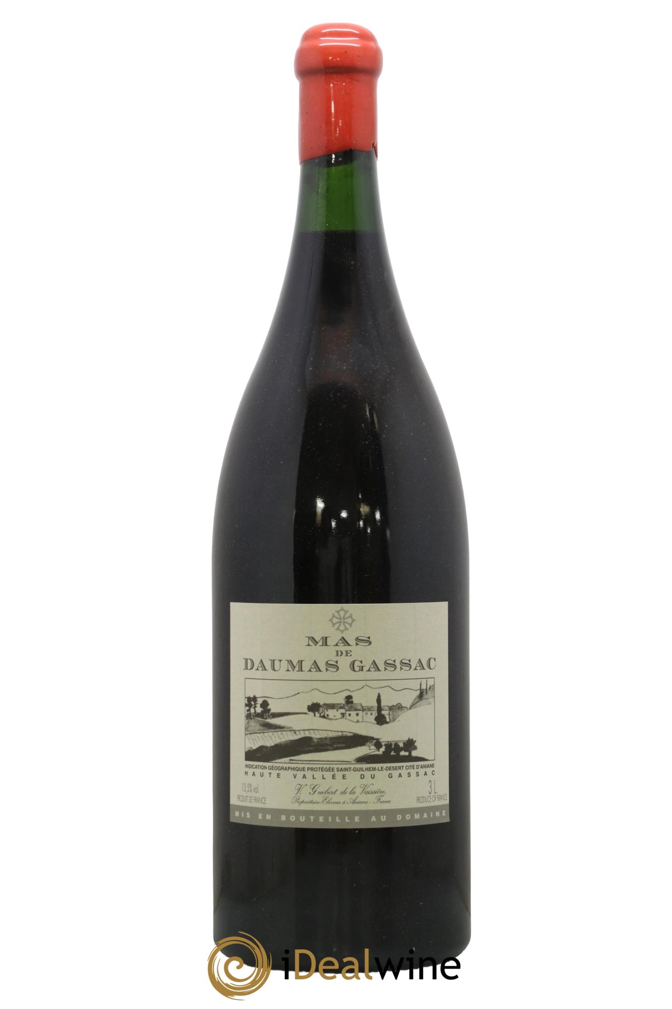 IGP St Guilhem-le-Désert - Cité d'Aniane Mas Daumas Gassac Famille Guibert de La Vaissière 2015 - Lotto di 1 jéroboam - 1