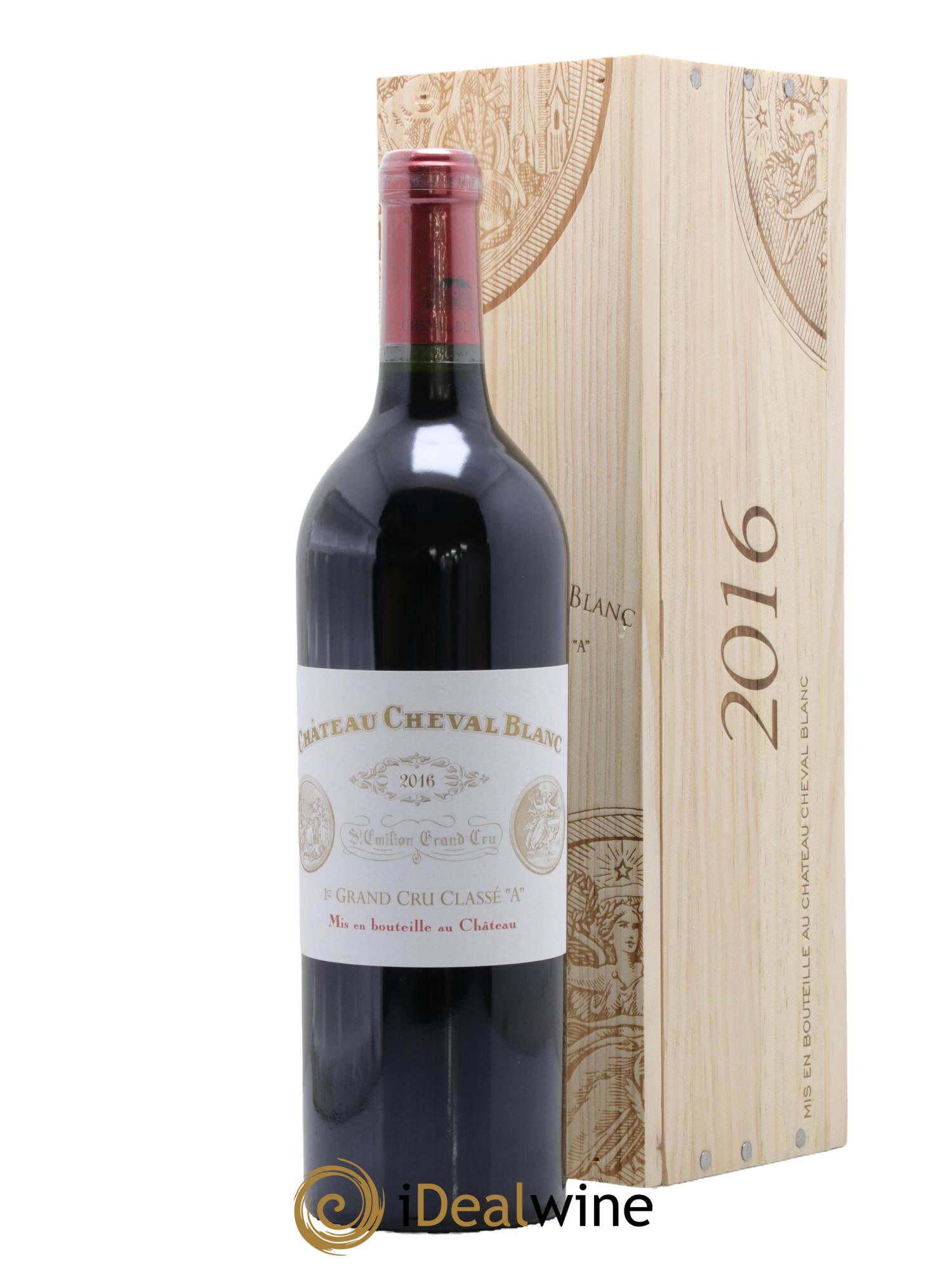 Château Cheval Blanc 1er Grand Cru Classé A 2016 - Lotto di 1 bottiglia - 0