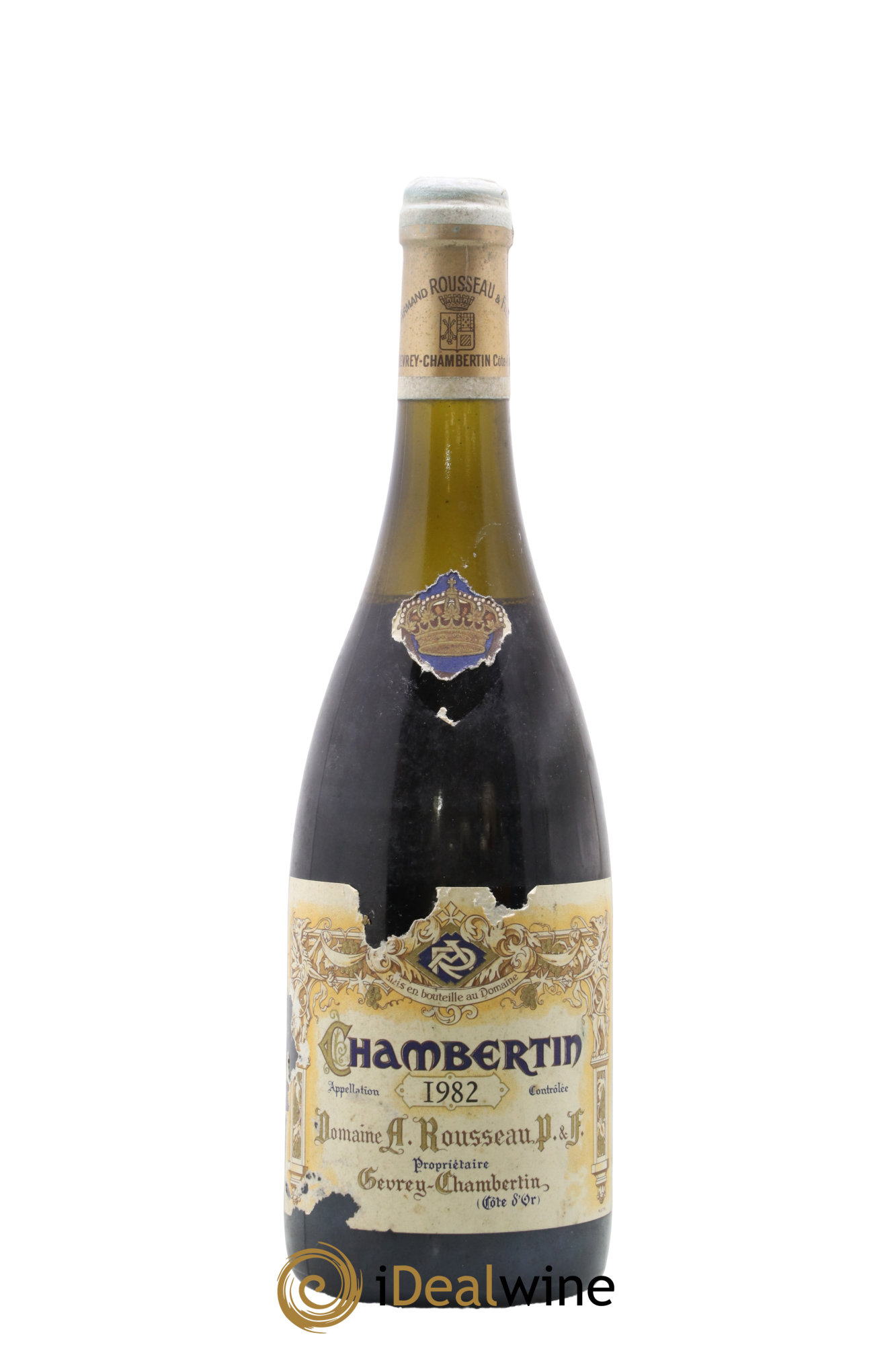 Chambertin Grand Cru Armand Rousseau (Domaine) 1982 - Lot de 1 bouteille - 0