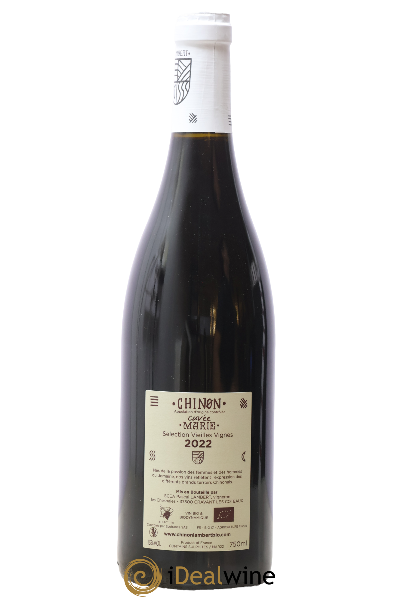 Chinon Cuvée Marie Domaine Lambert 2022 - Lotto di 1 bottiglia - 1