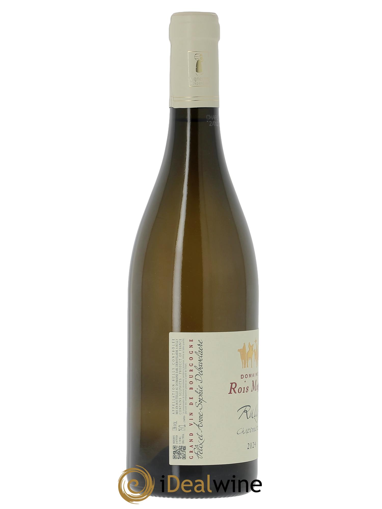 Rully Chaponnières Rois Mages (Domaine)  2024 - Lot de 1 bouteille - 1