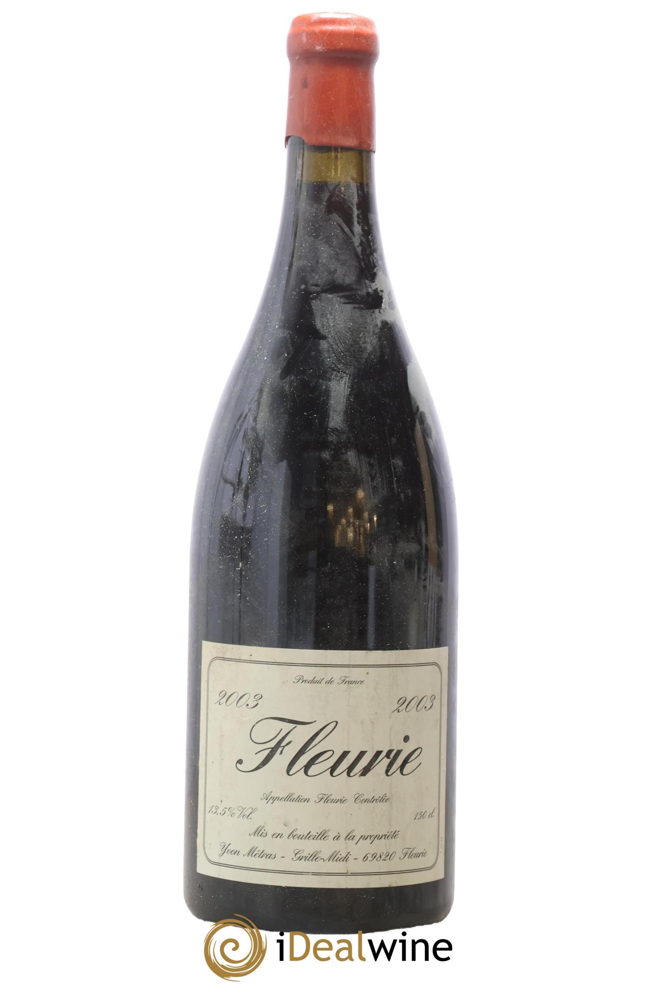 Fleurie Yvon Métras 2003 - Lot of 1 magnum - 0