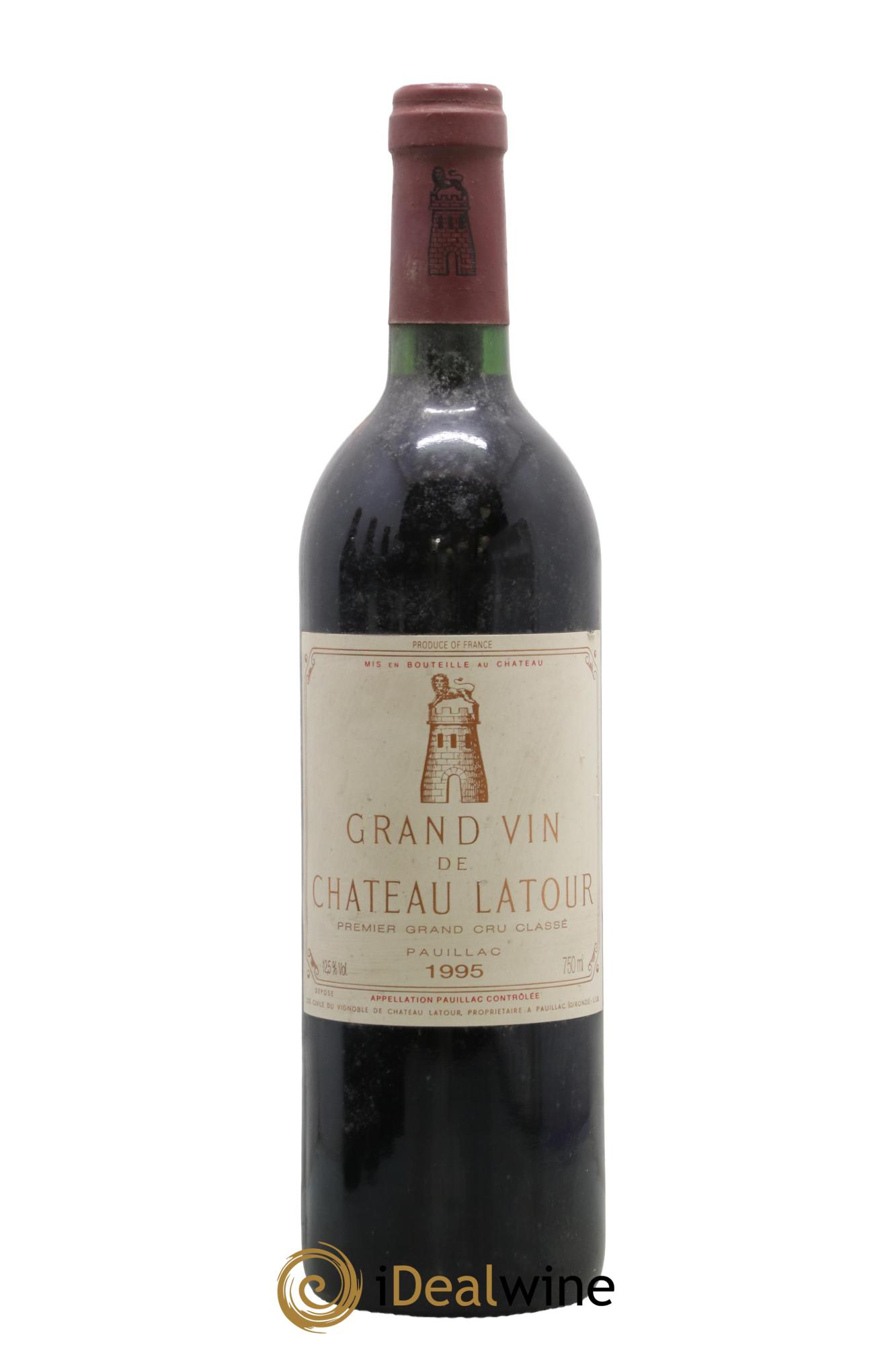 Château Latour 1er Grand Cru Classé 1995 - Lot de 1 bouteille - 0