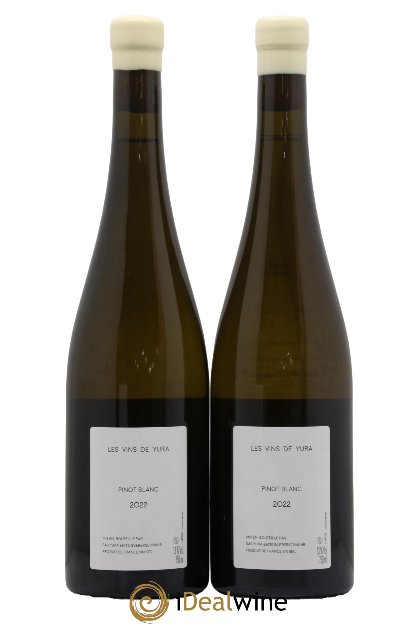Alsace L'abeille et le papillon Jintaro Yura 2022 - Lot de 2 bouteilles - 1