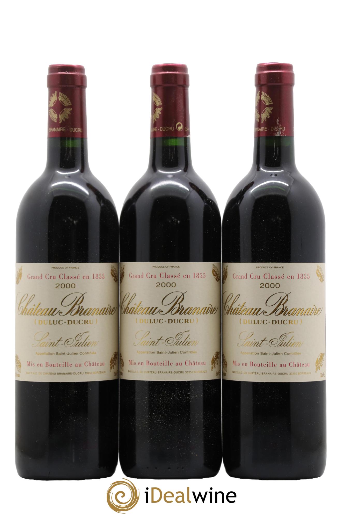 Duluc de Branaire Second Vin 2000 - Lot de 12 bouteilles - 4