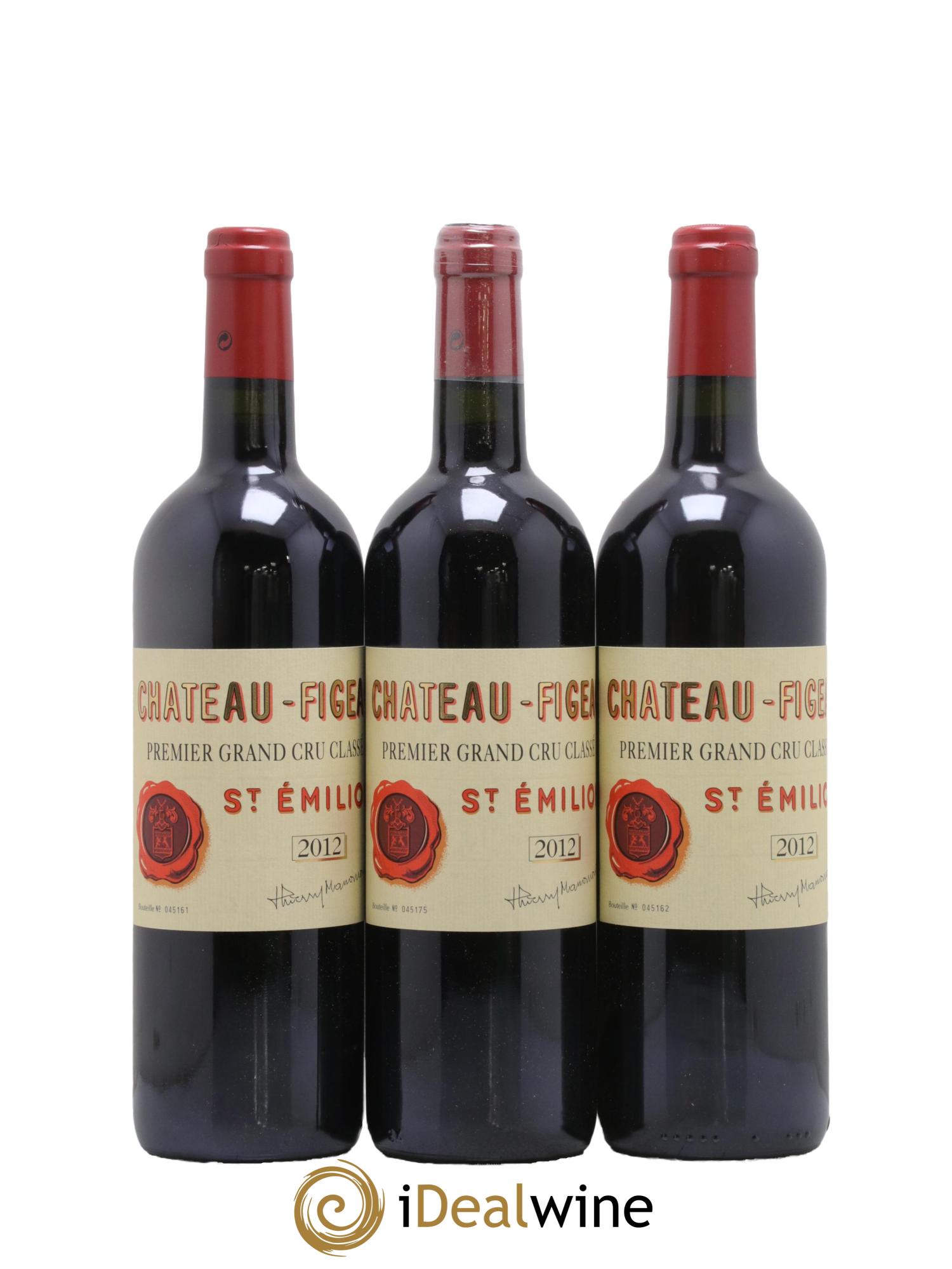 Château Figeac 1er Grand Cru Classé A 2012 - Lotto di 6 bottiglie - 3