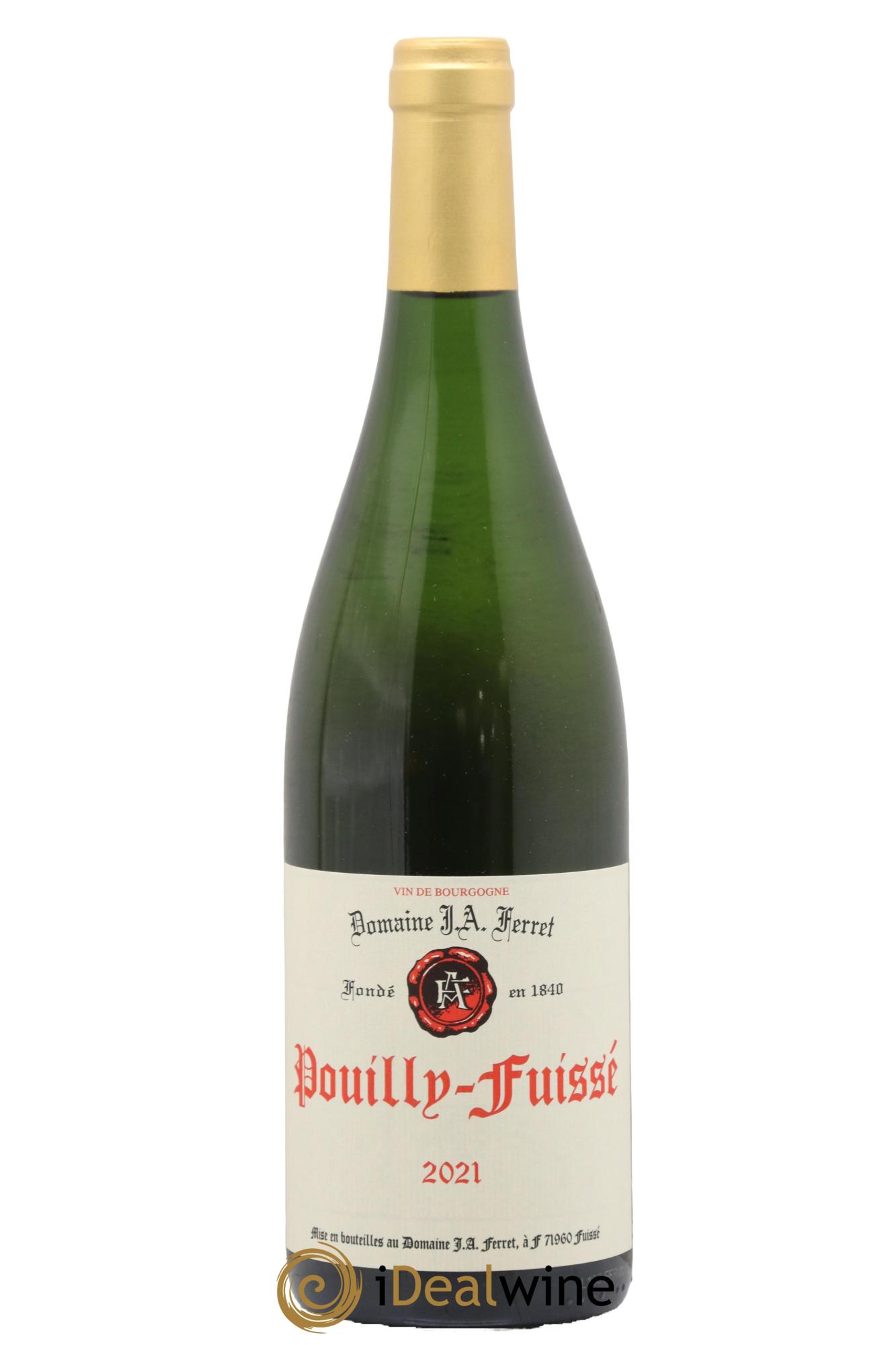 Pouilly-Fuissé J.A. Ferret (Domaine) 2021 - Lot de 1 bouteille - 0