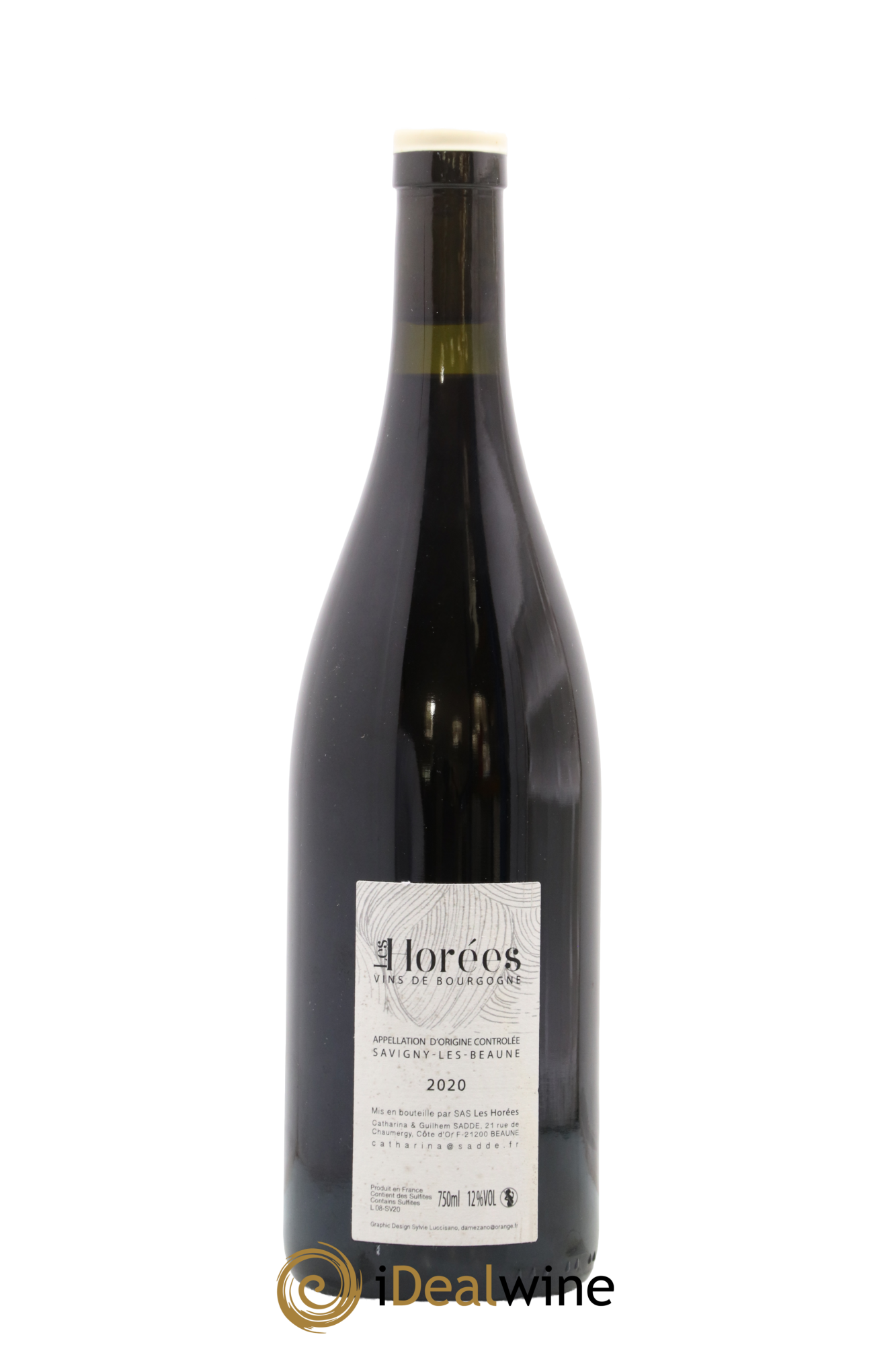 Savigny-lès-Beaune Les Vermots Les Horées  2020 - Lot of 1 bottle - 1