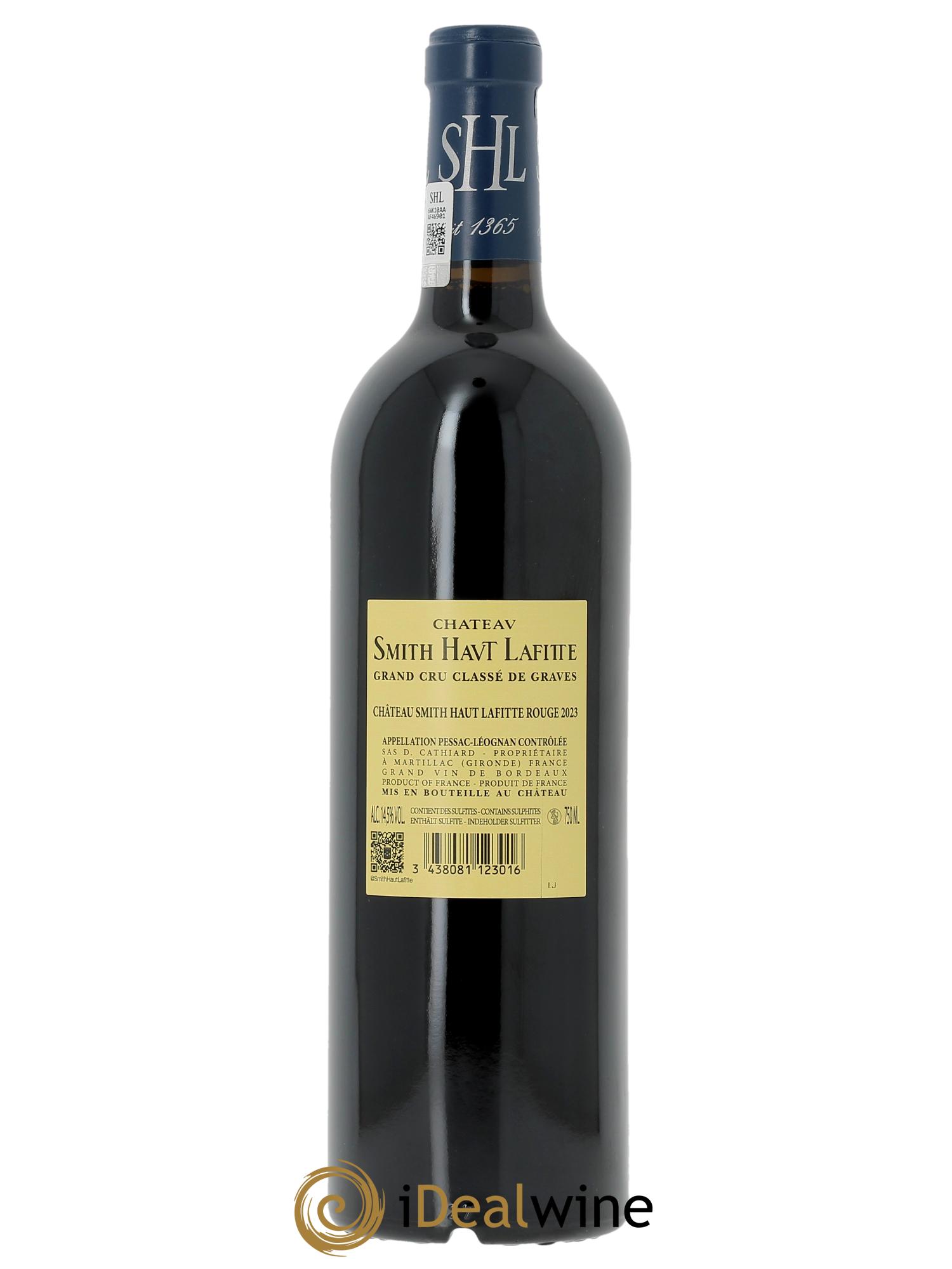 Château Smith Haut Lafitte Cru Classé de Graves (OWC if 6 bts) 2023 - Lot of 1 bottle - 1