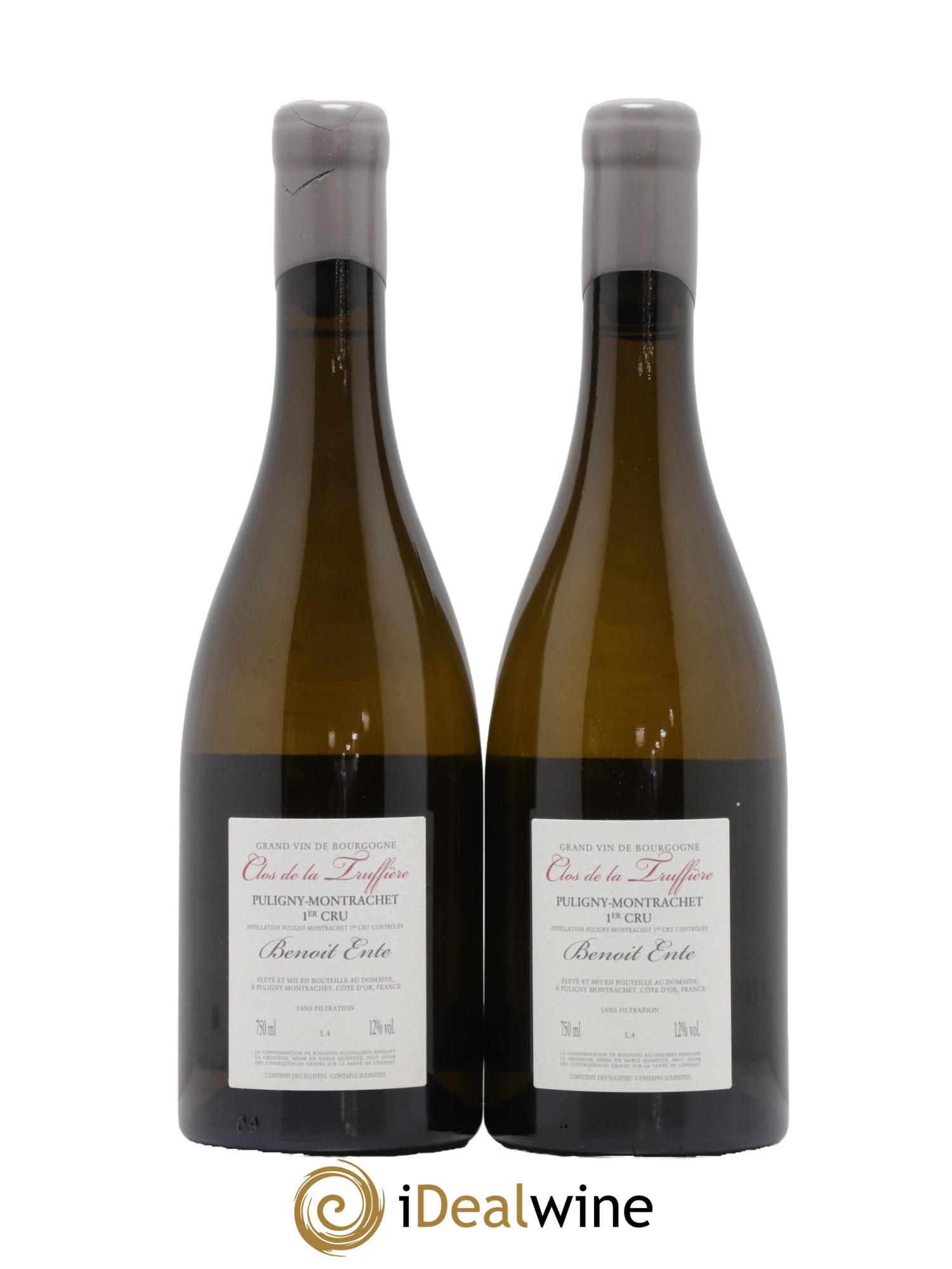 Puligny-Montrachet 1er Cru Clos de la Truffière Benoit Ente 2014 - Lot de 2 bouteilles - 1
