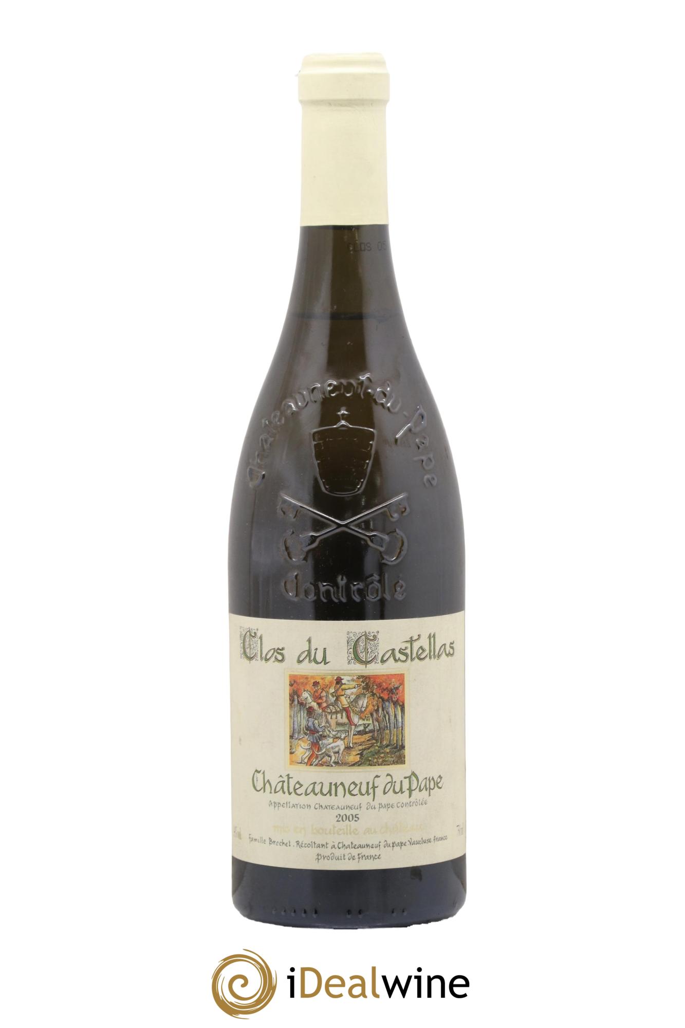 Châteauneuf-du-Pape Clos Castellas 2005 - Lot of 1 bottle - 0